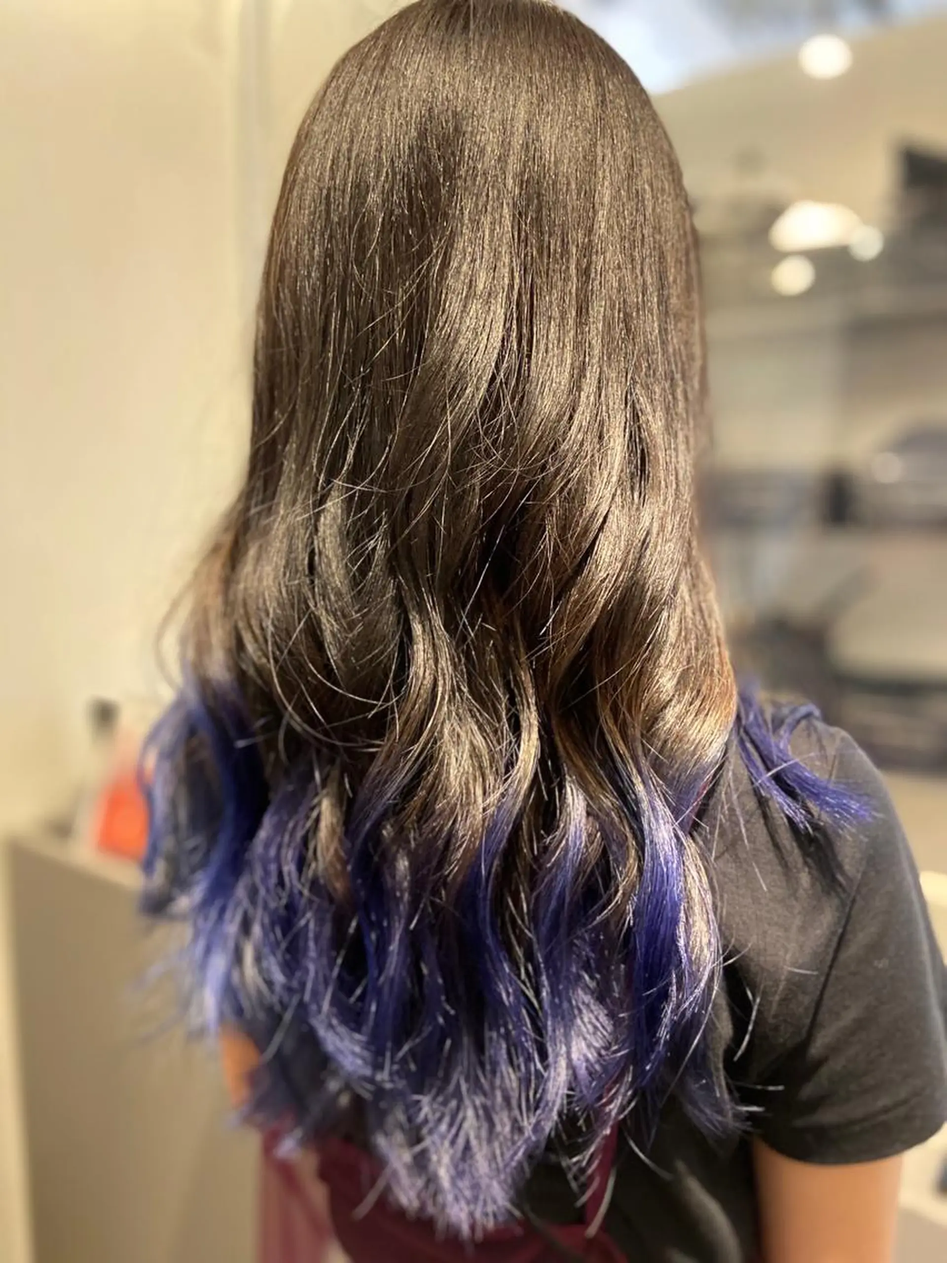 セミロング カラー SAITO YUTAのヘアスタイル