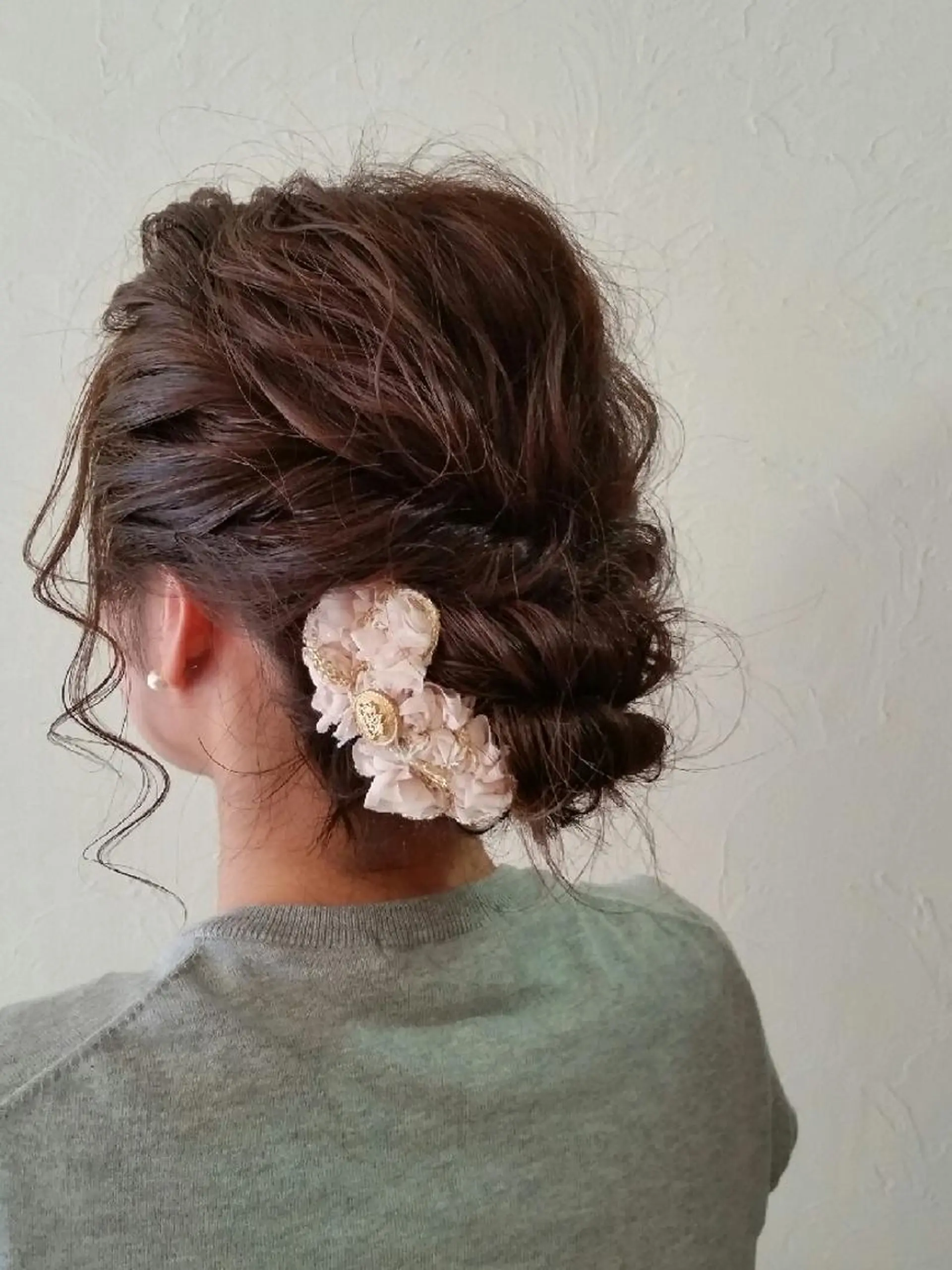 ミディアム セミロング ロング カラー パーマ ヘアアレンジ 前田 裕介のヘアスタイル