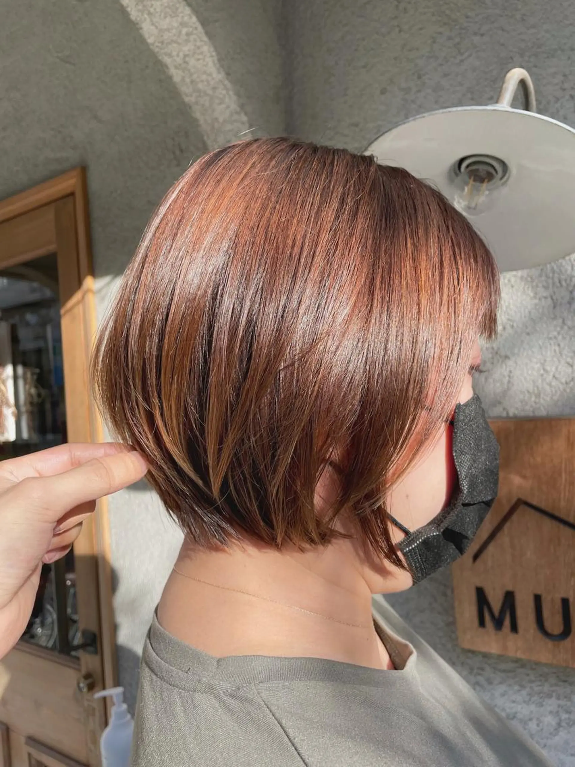 ショート ショートボブ ボブ ショートヘア カット 野間 祐哉のヘアスタイル