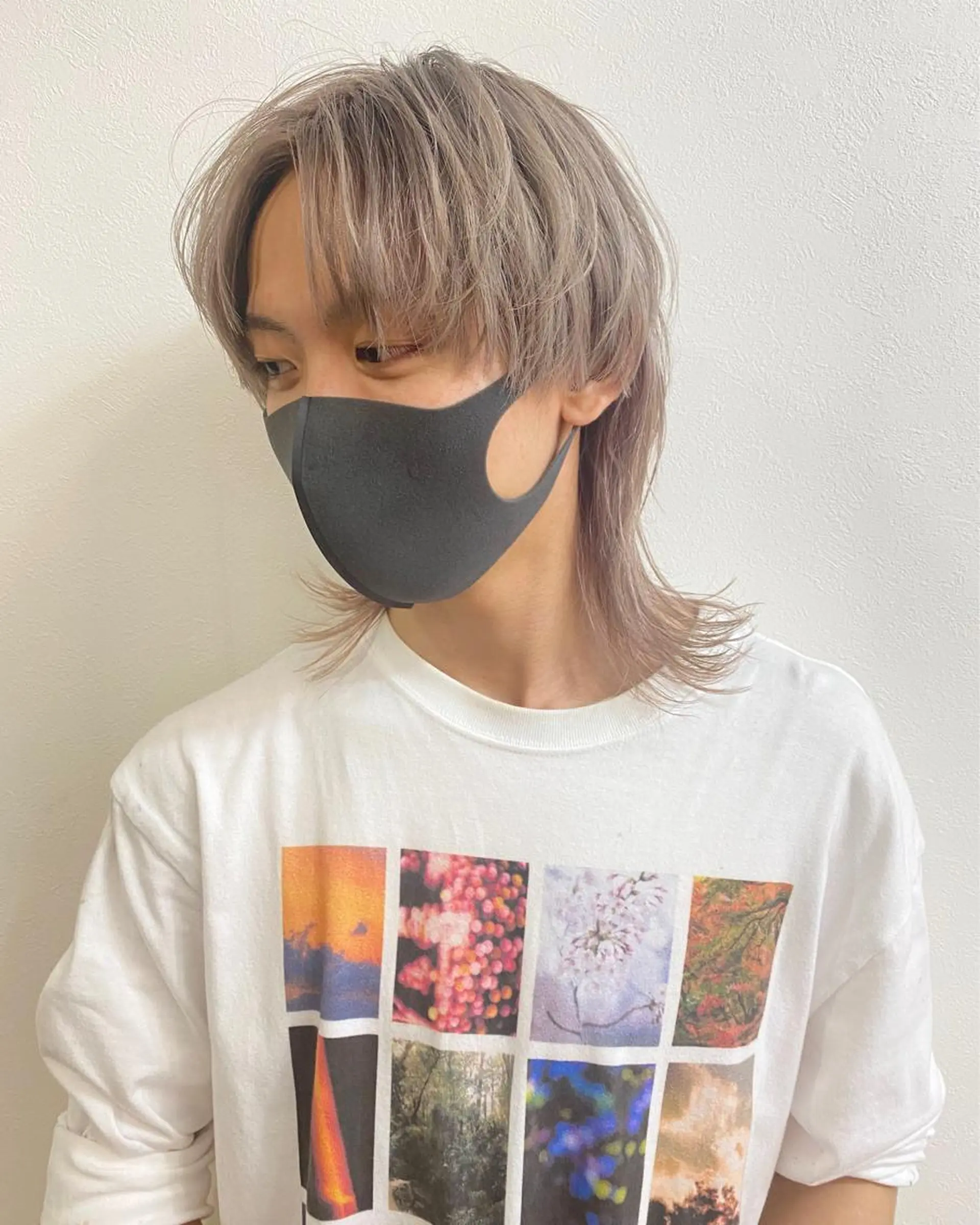 ミディアム カラー パーマ ヘアアレンジ メンズ 【池袋/スパイキー ショート】ⓝⓘⓜⓤのヘアスタイル