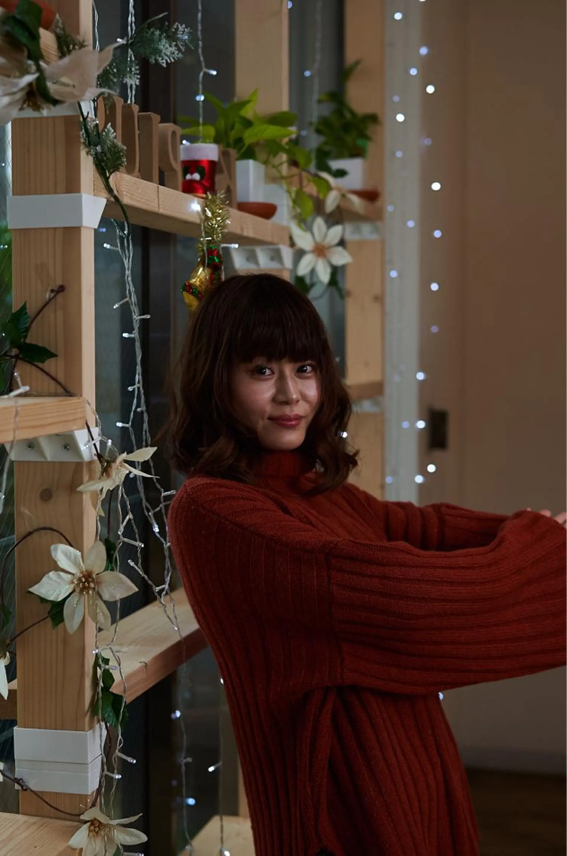 ミディアム カラー パーマ クリスマス ニュアンスパーマ 日下 裕介のその他イメージ