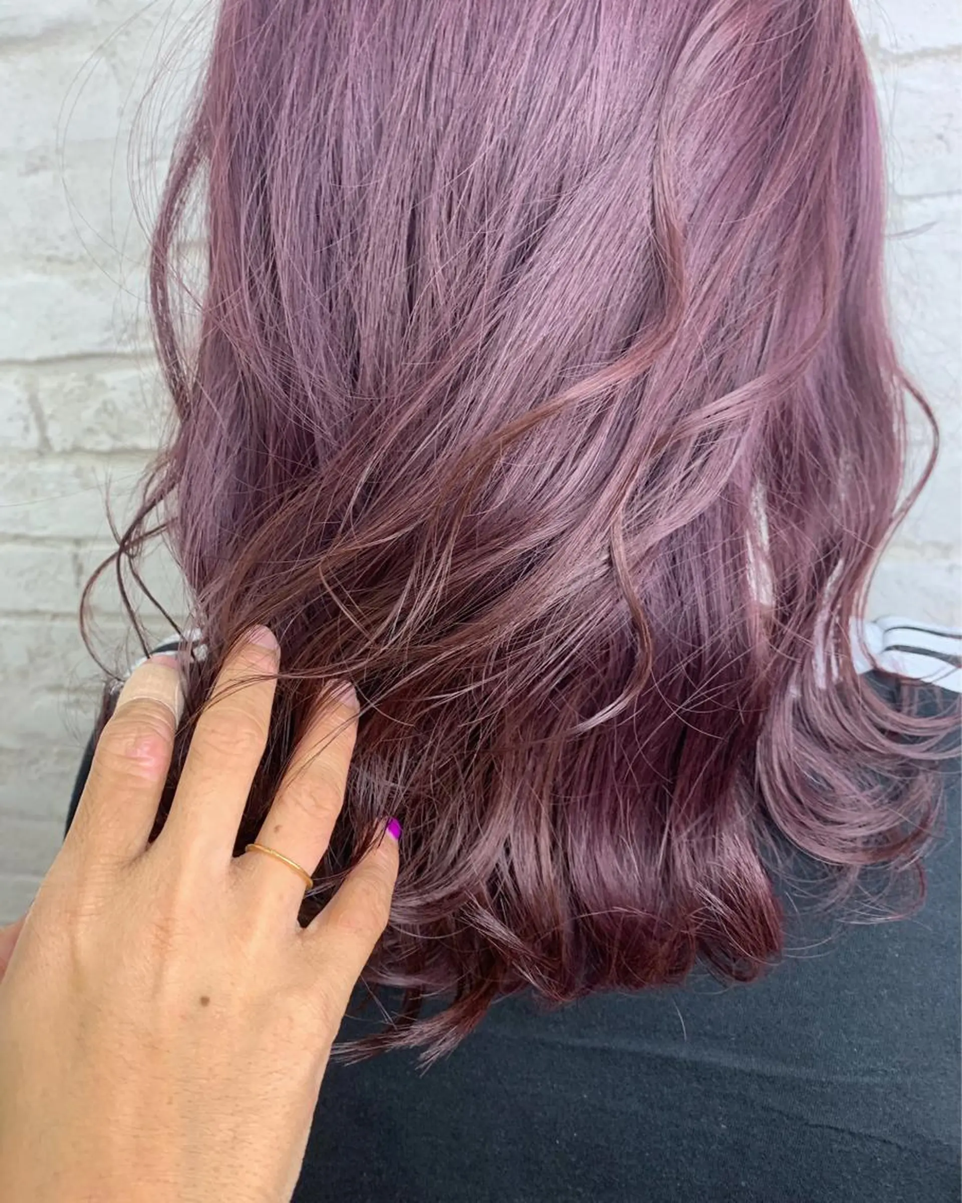 セミロング 🌈ハイライトカラー 🌈naokoのヘアスタイル