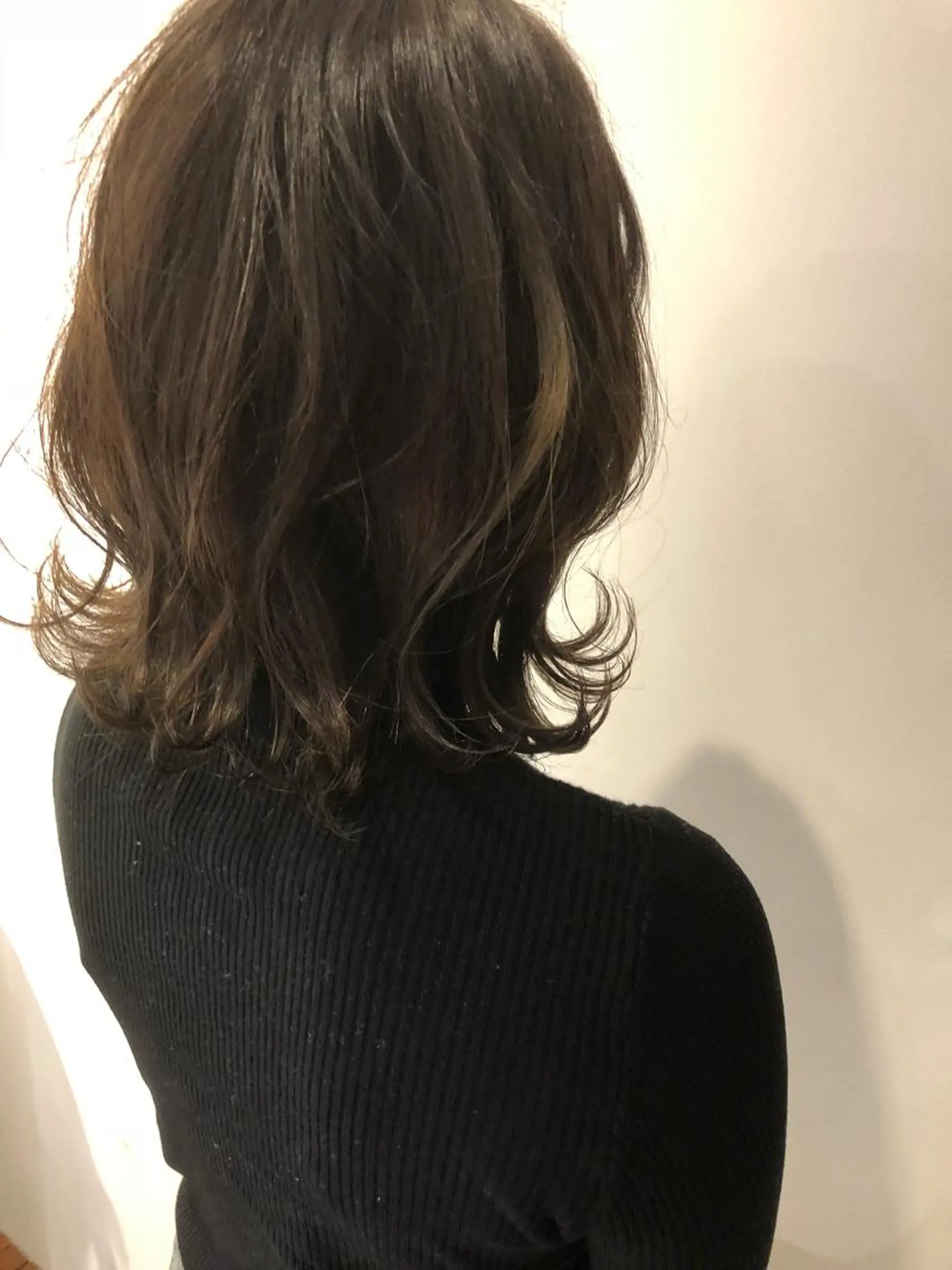 ミディアム カラー 【白髪ぼかし】 矢内　夏輝のヘアスタイル