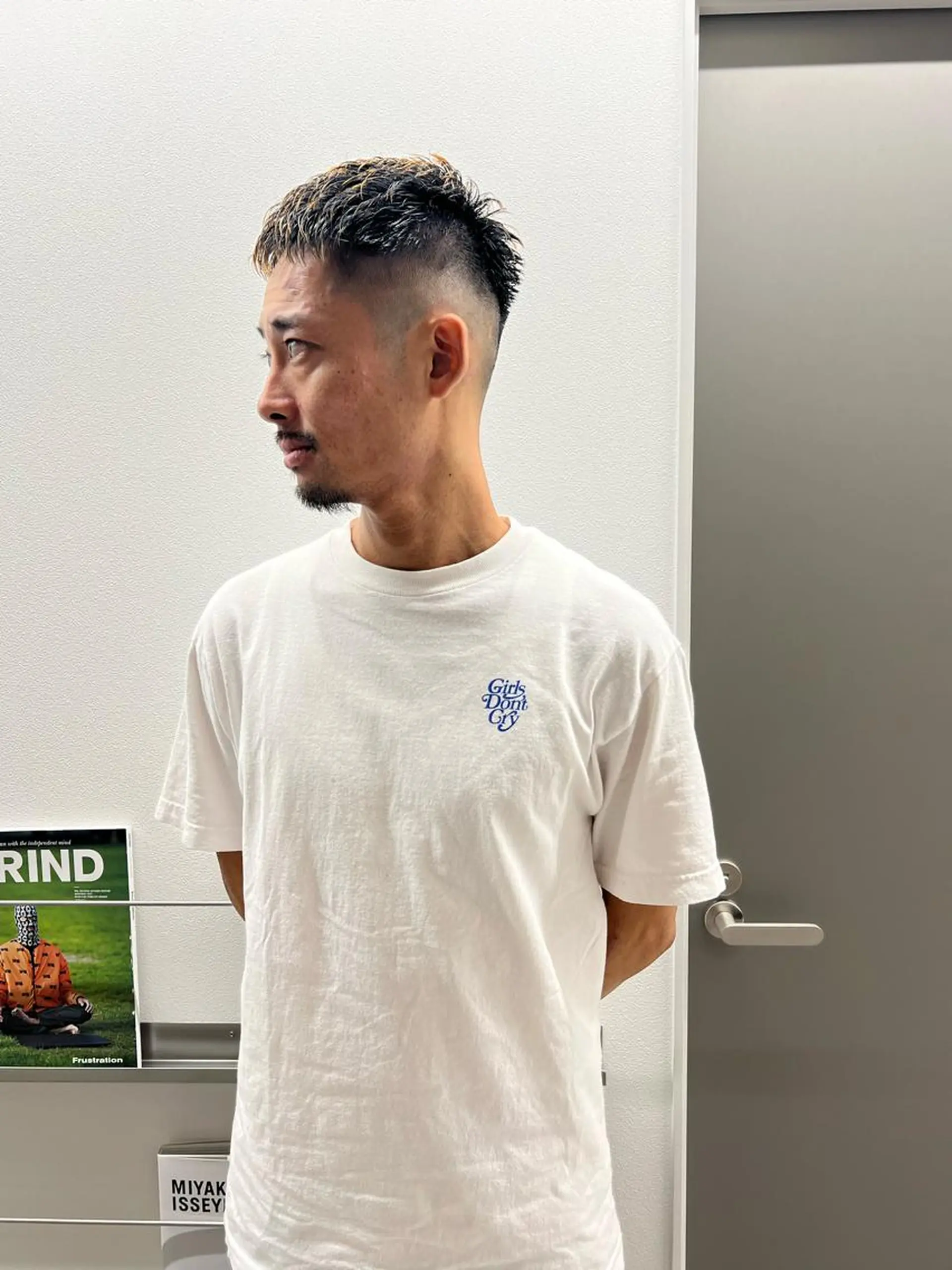 ショート メンズカット 鈴木ルナのヘアスタイル