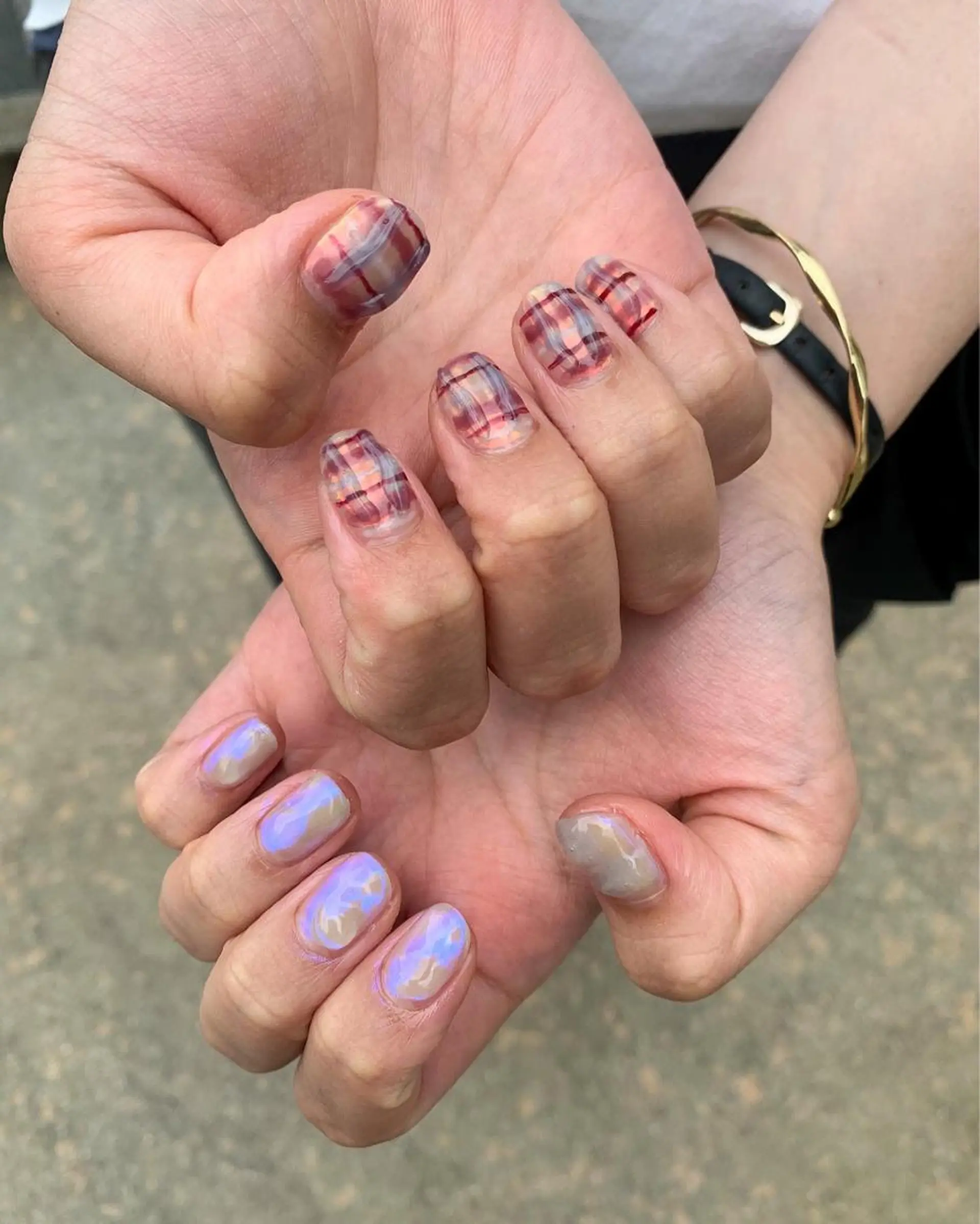 カラー ネイル ショートネイル ハンドネイル anny ／あにのネイルデザイン