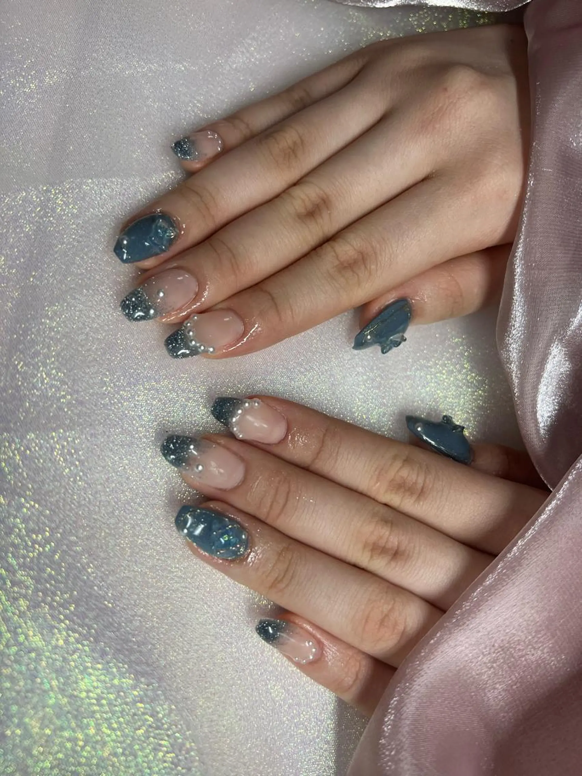 カラー ネイル ハンドネイル 長さだし専門店 ROKANAILのネイルデザイン