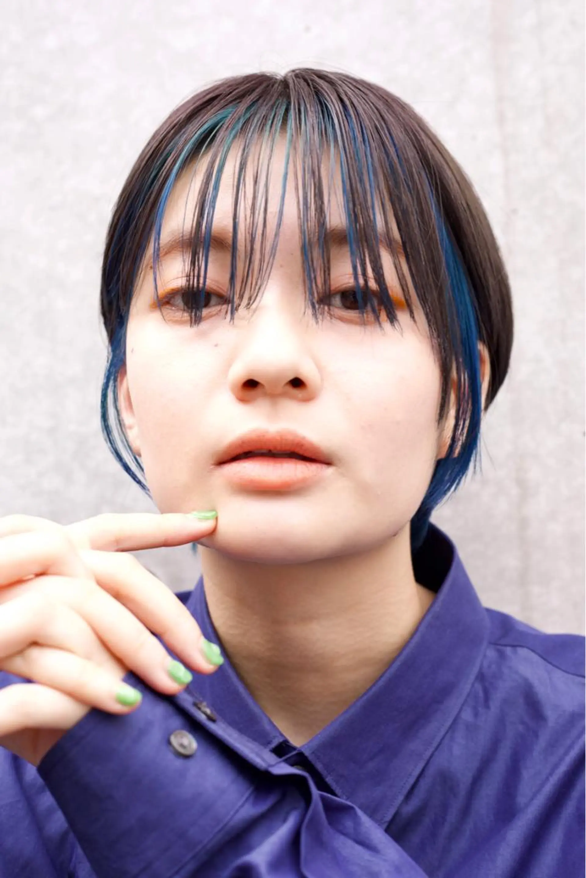 ショート カラー vain所属・パーマウルフショート 濱田匠のヘアスタイル