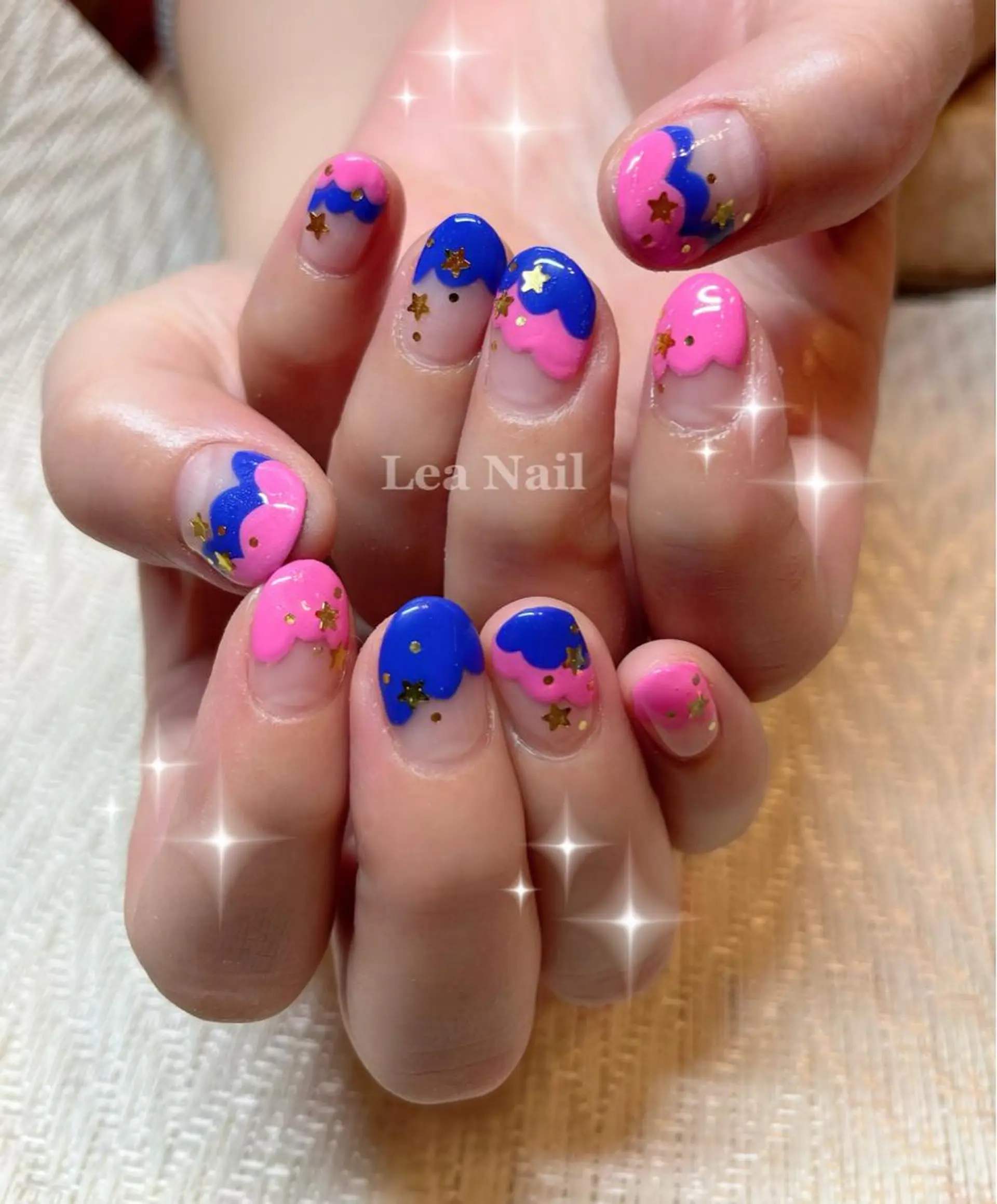 ネイル フレンチネイル Lea Nailのネイルデザイン