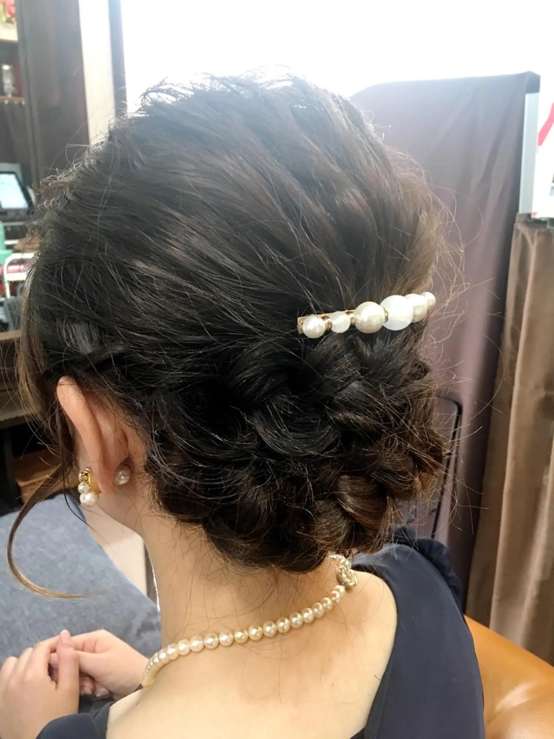 ヘアアレンジ 結婚式・ブライダル hairsalon Linkのヘアスタイル