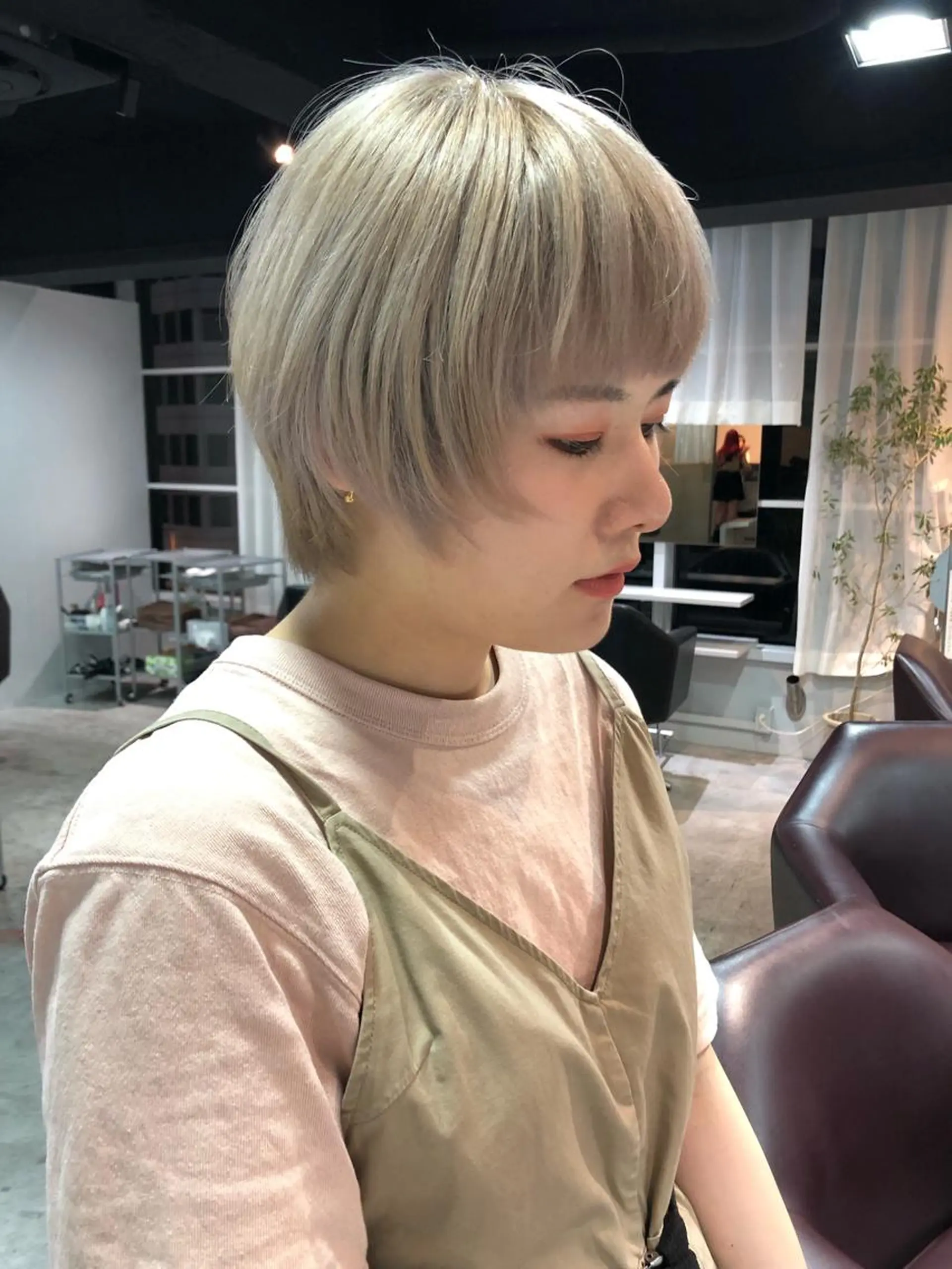 ショート カラー カット ヘアカラー トリートメント ヘアセット 🍃柔らかヘアー田中 瑞希🍃のヘアスタイル