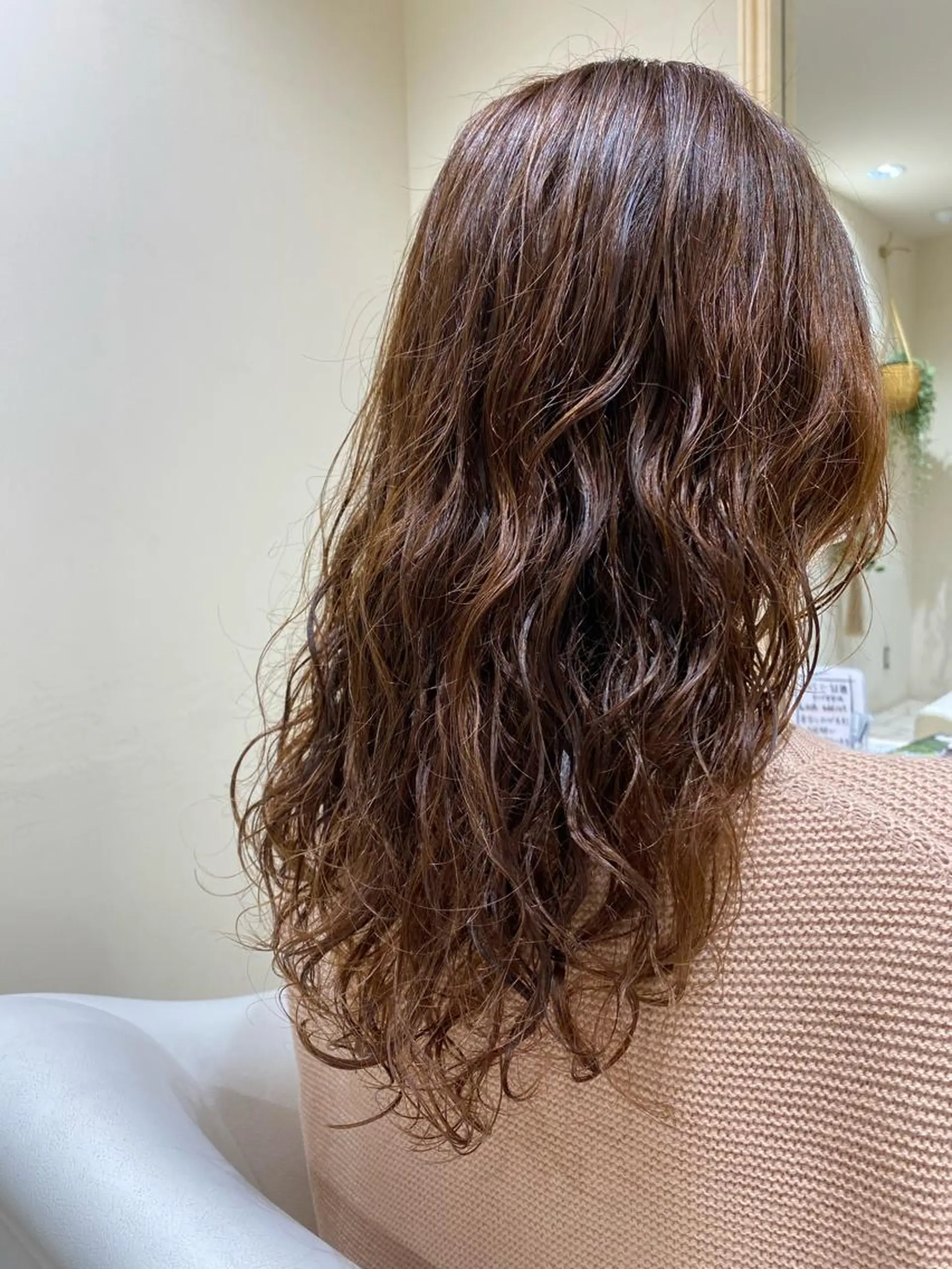 ロング パーマ パーマ/髪質改善 【榎本千夏】のヘアスタイル