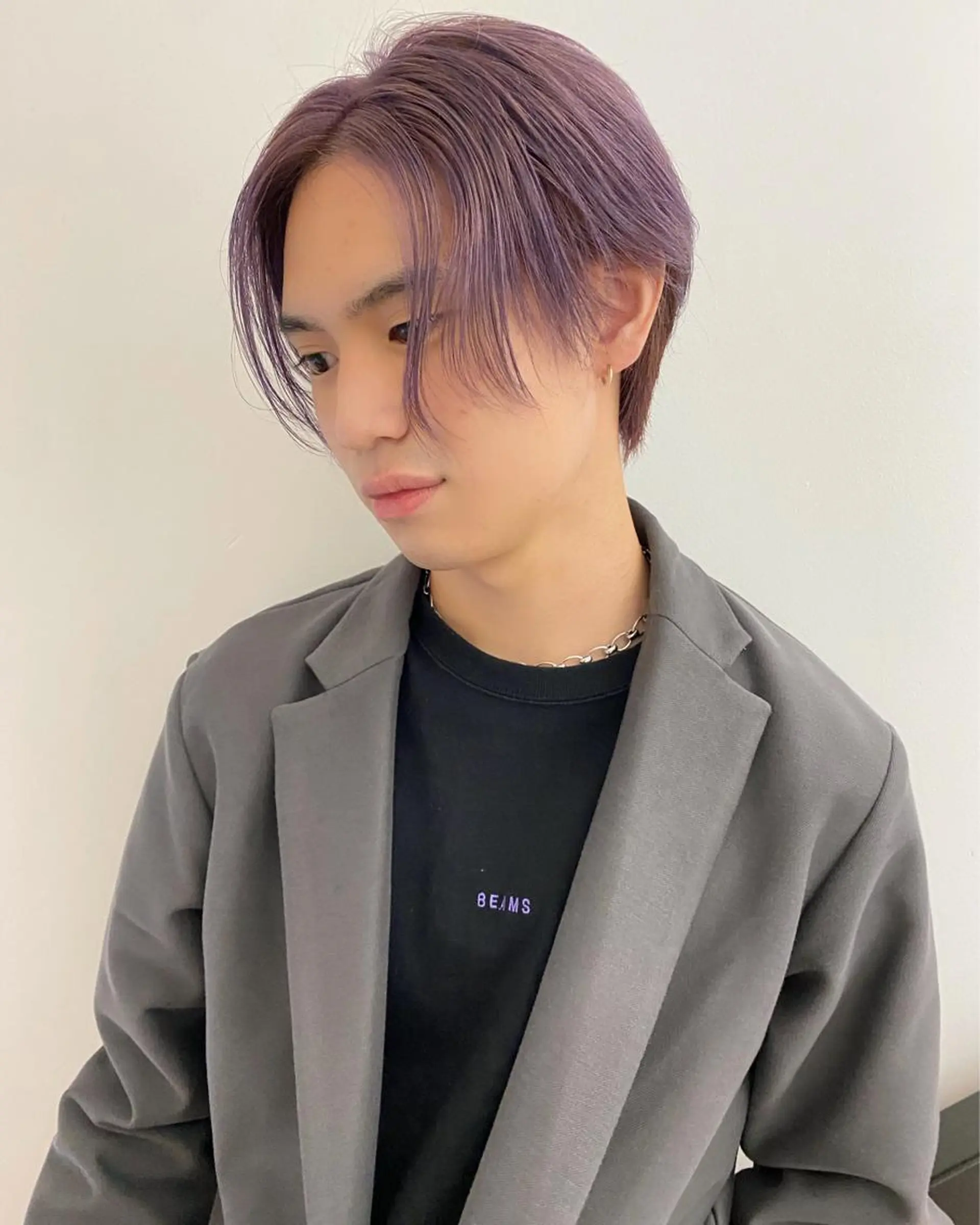 ショート カラー 顔周りカット/透明感 カラー✂️MEIのヘアスタイル