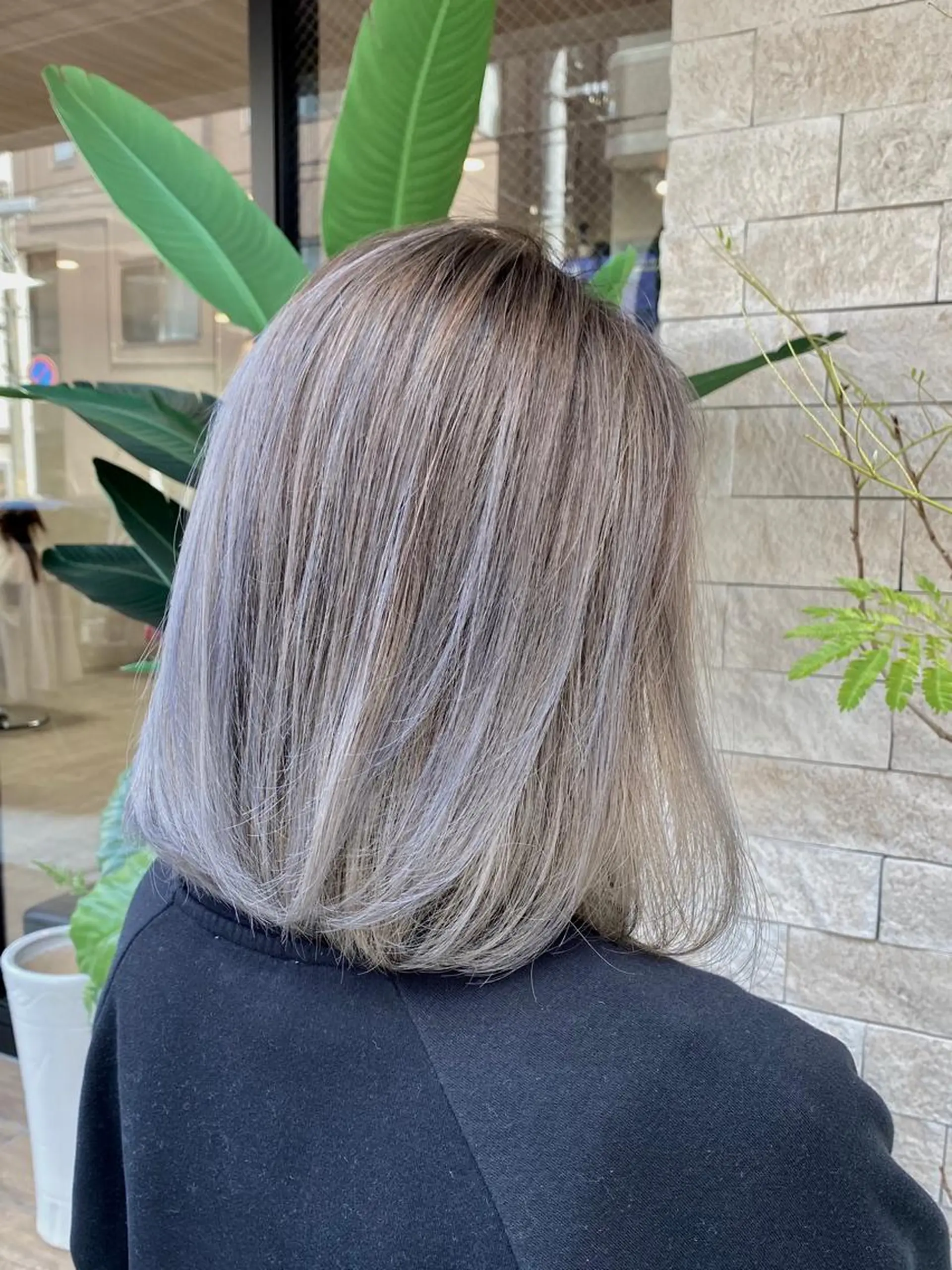 ミディアム カラー ヘアカラー トリートメント RIENS♡xrea 山本優舞のヘアスタイル