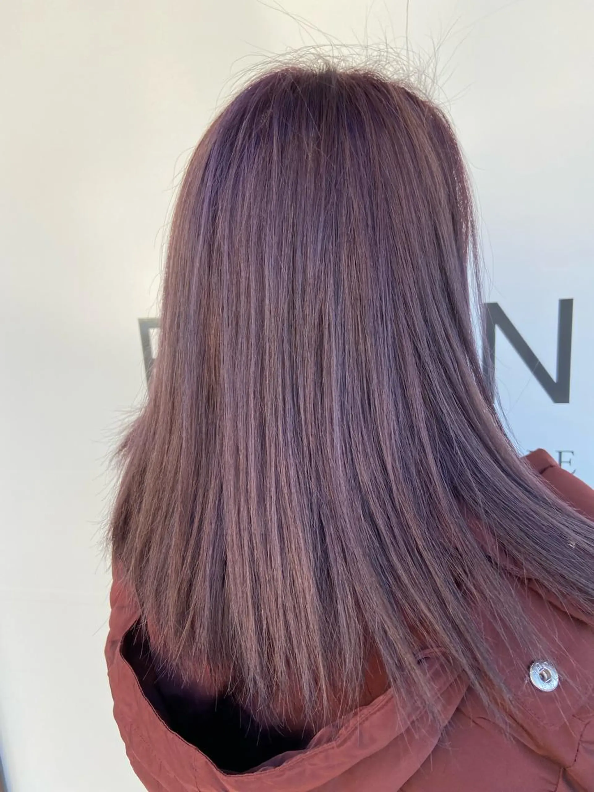 セミロング カラー ブランシェ小幡駅前店 森樹のヘアスタイル