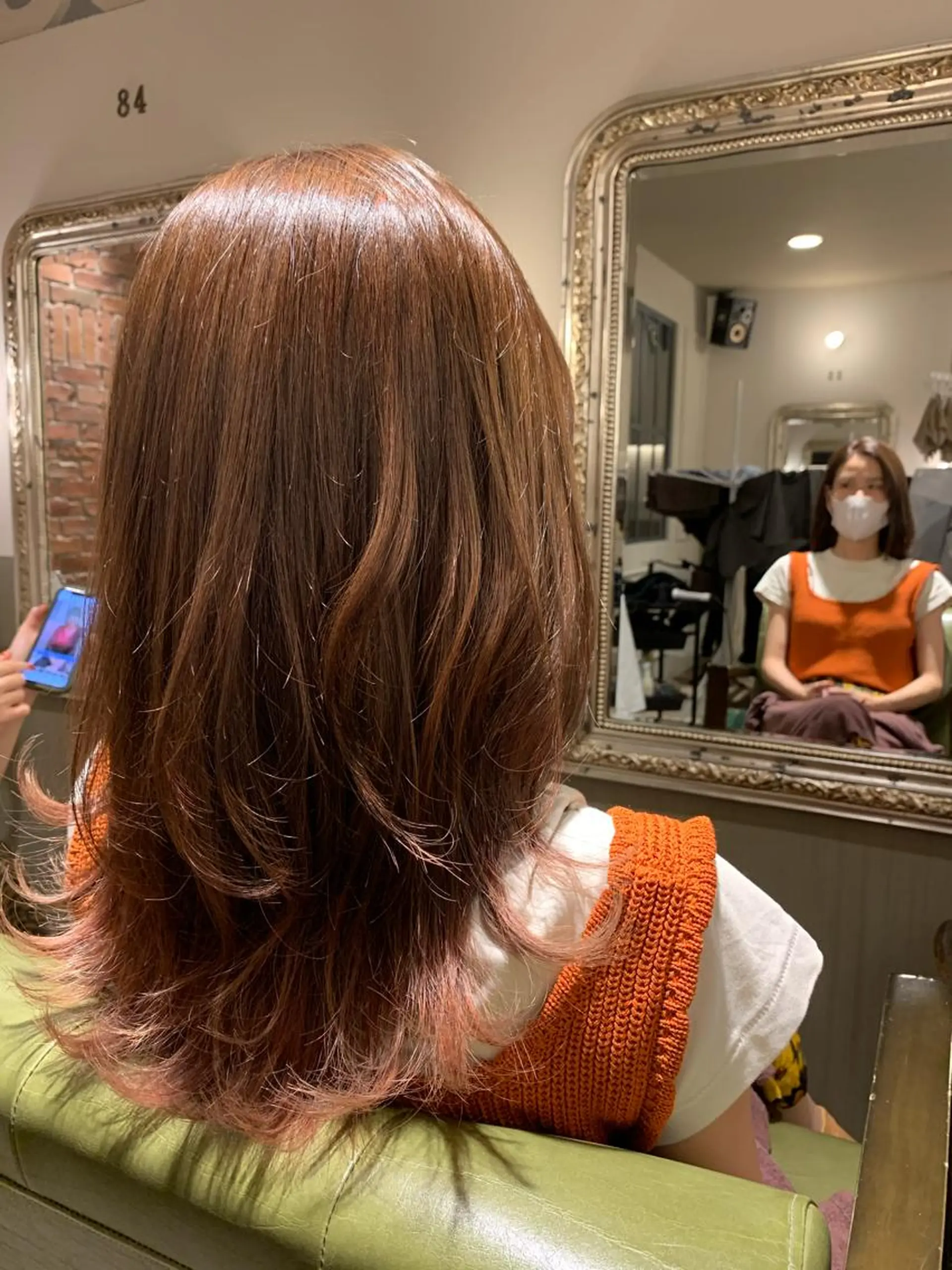 ロング カラー 韓国スタイル🇰🇷 annaのヘアスタイル