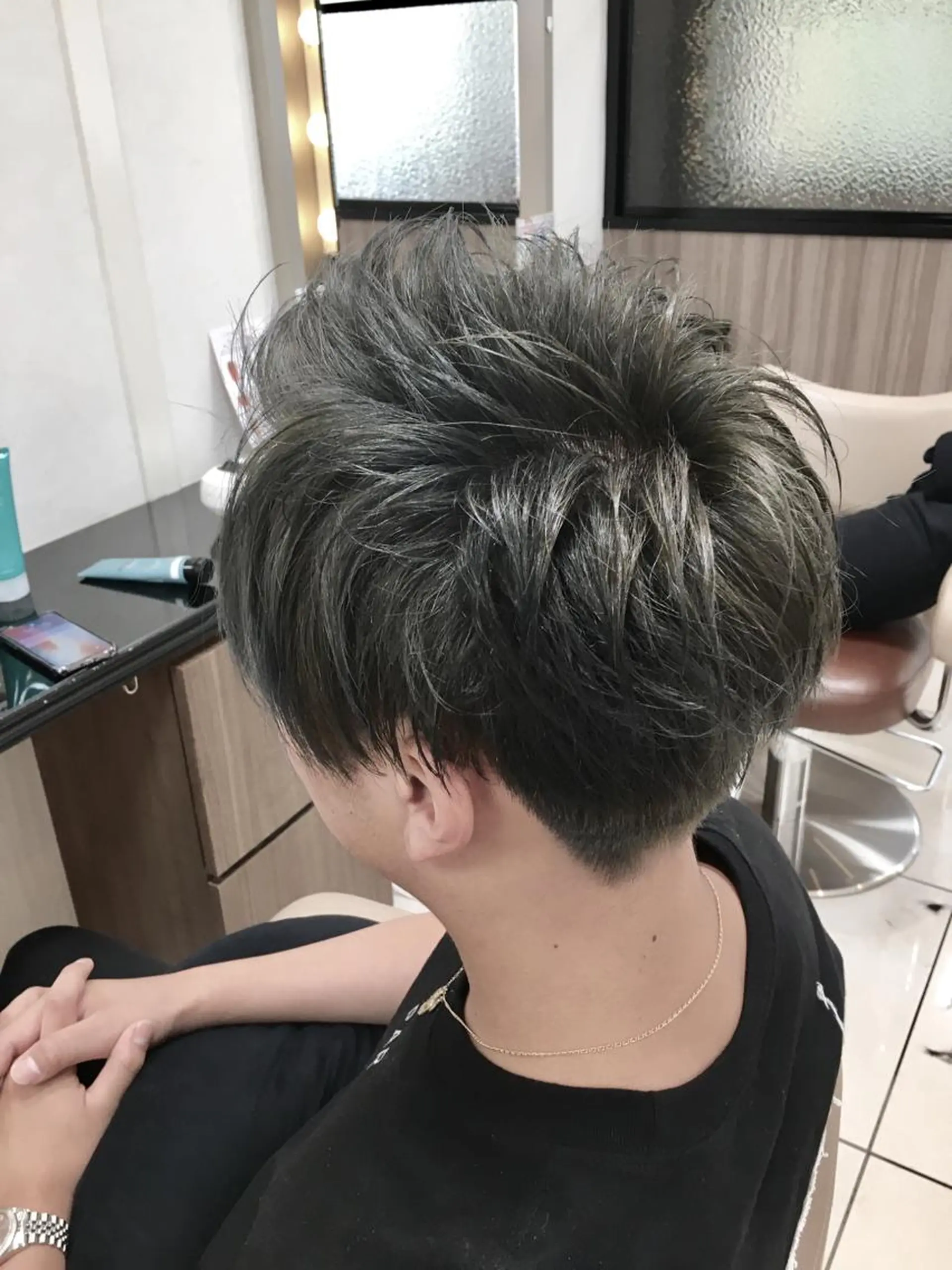 メンズ 日野 祥のヘアスタイル