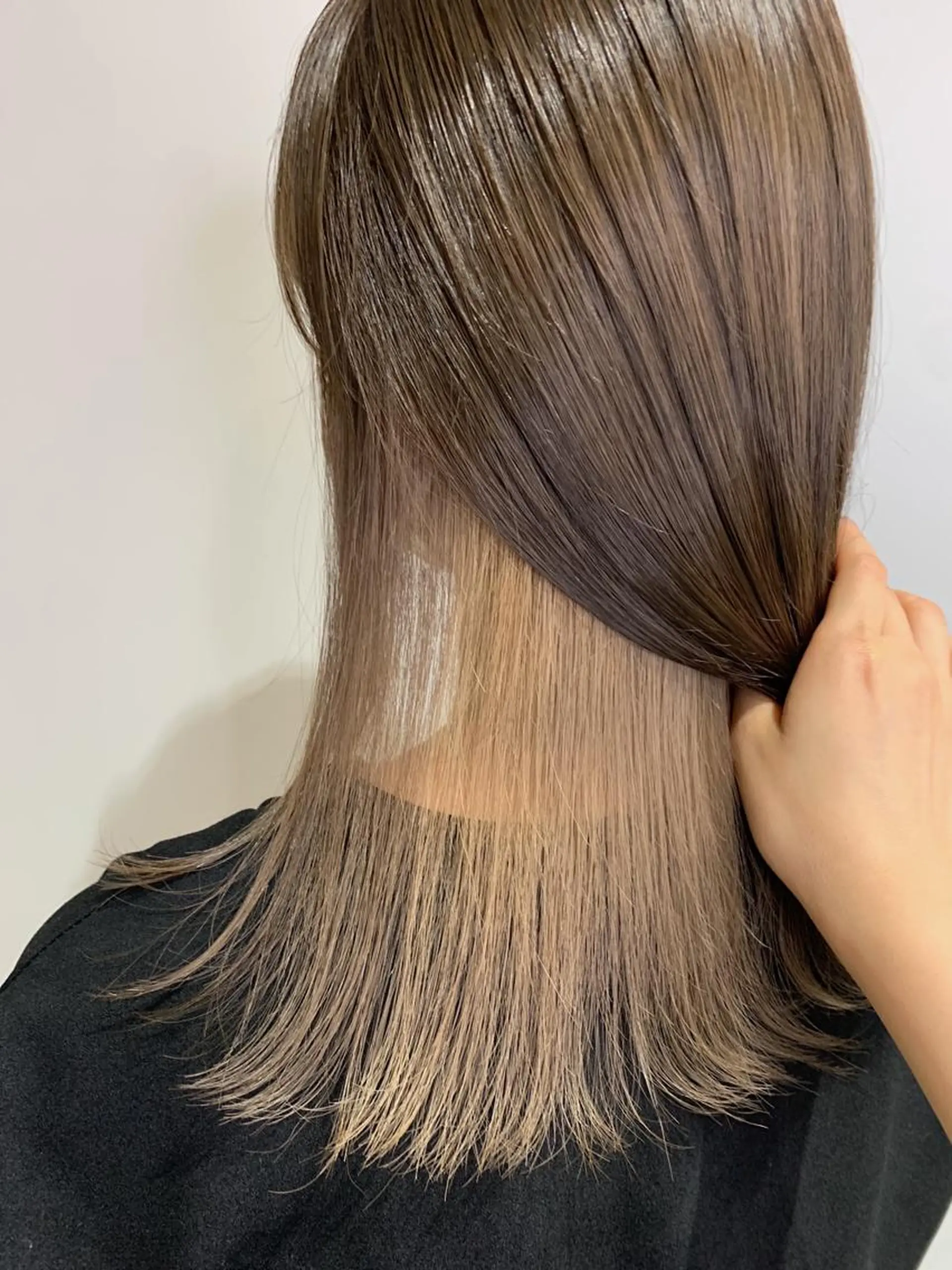 セミロング カラー ヘアカラー トリートメント 近藤千翔🩵 髪質改善Periodのエステ・リラクイメージ