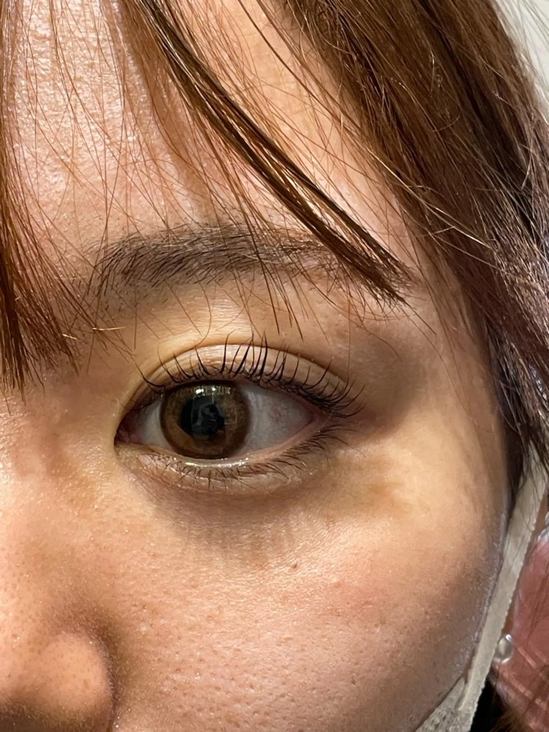 マツエク・マツパ 井上 真里奈のヘアスタイル