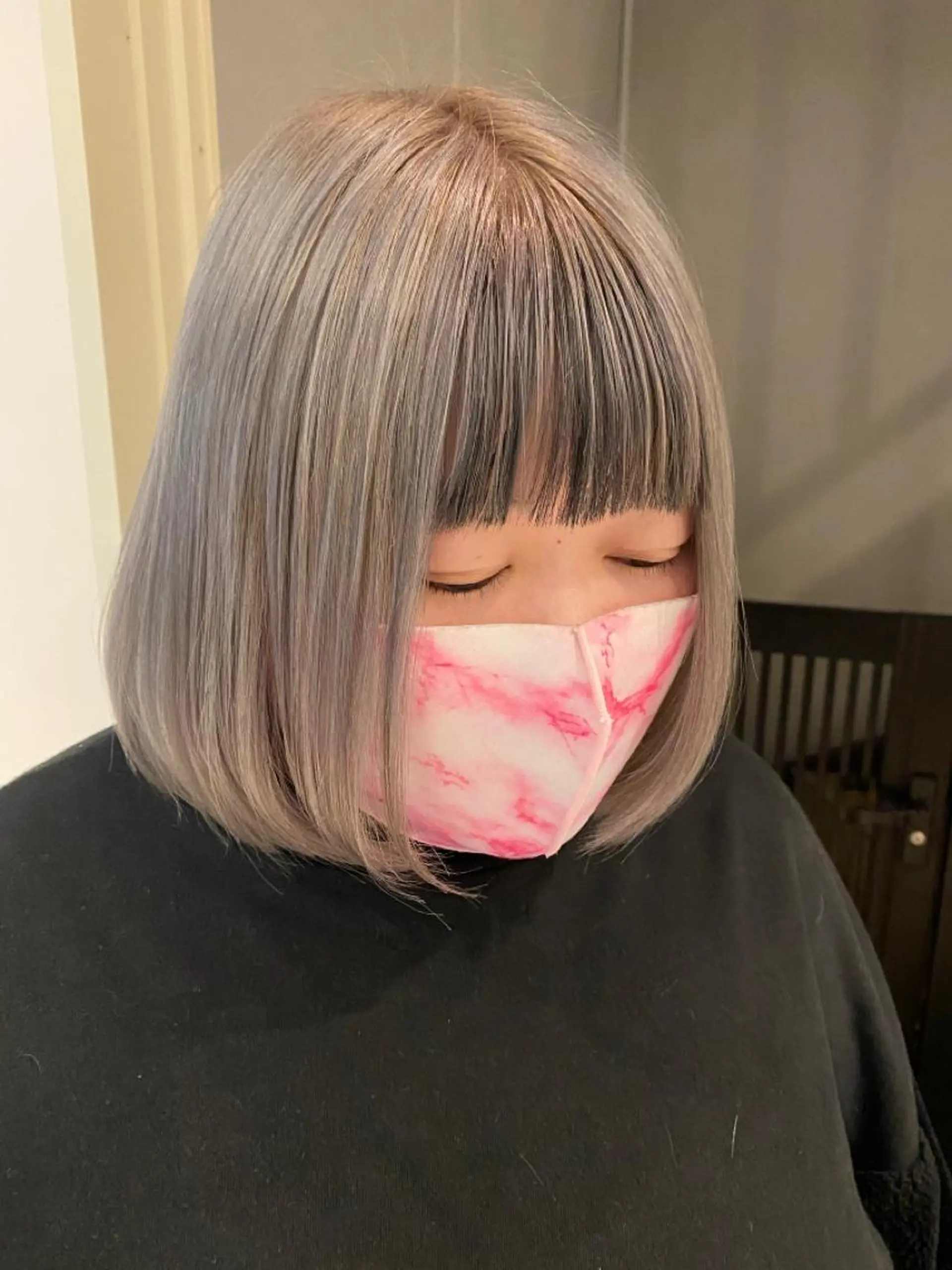 ショート カラー 🌈評価No.1🌈 艶髪カラー❌エクステのヘアスタイル