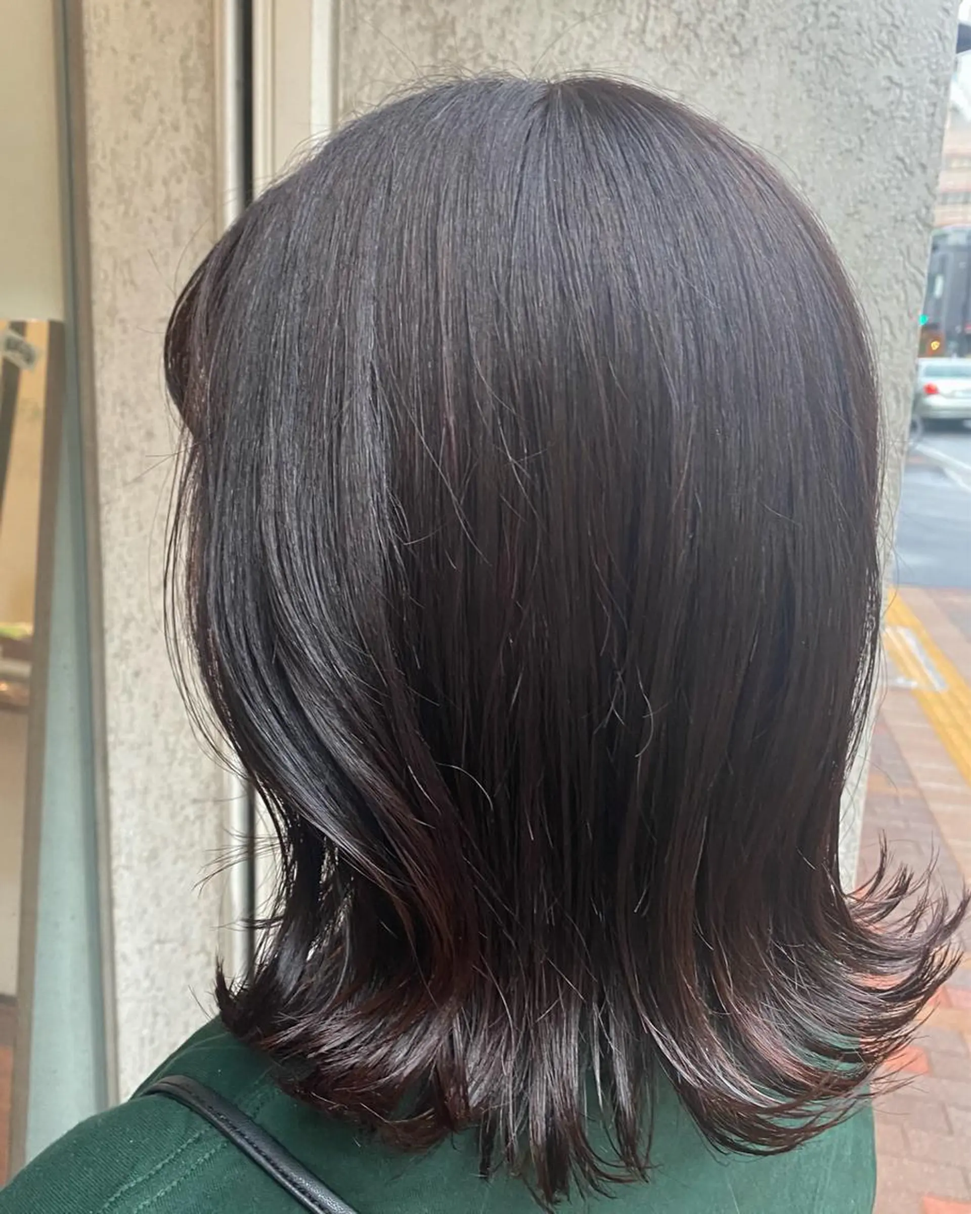 ミディアム カラー カット ヘアカラー haru .のヘアスタイル