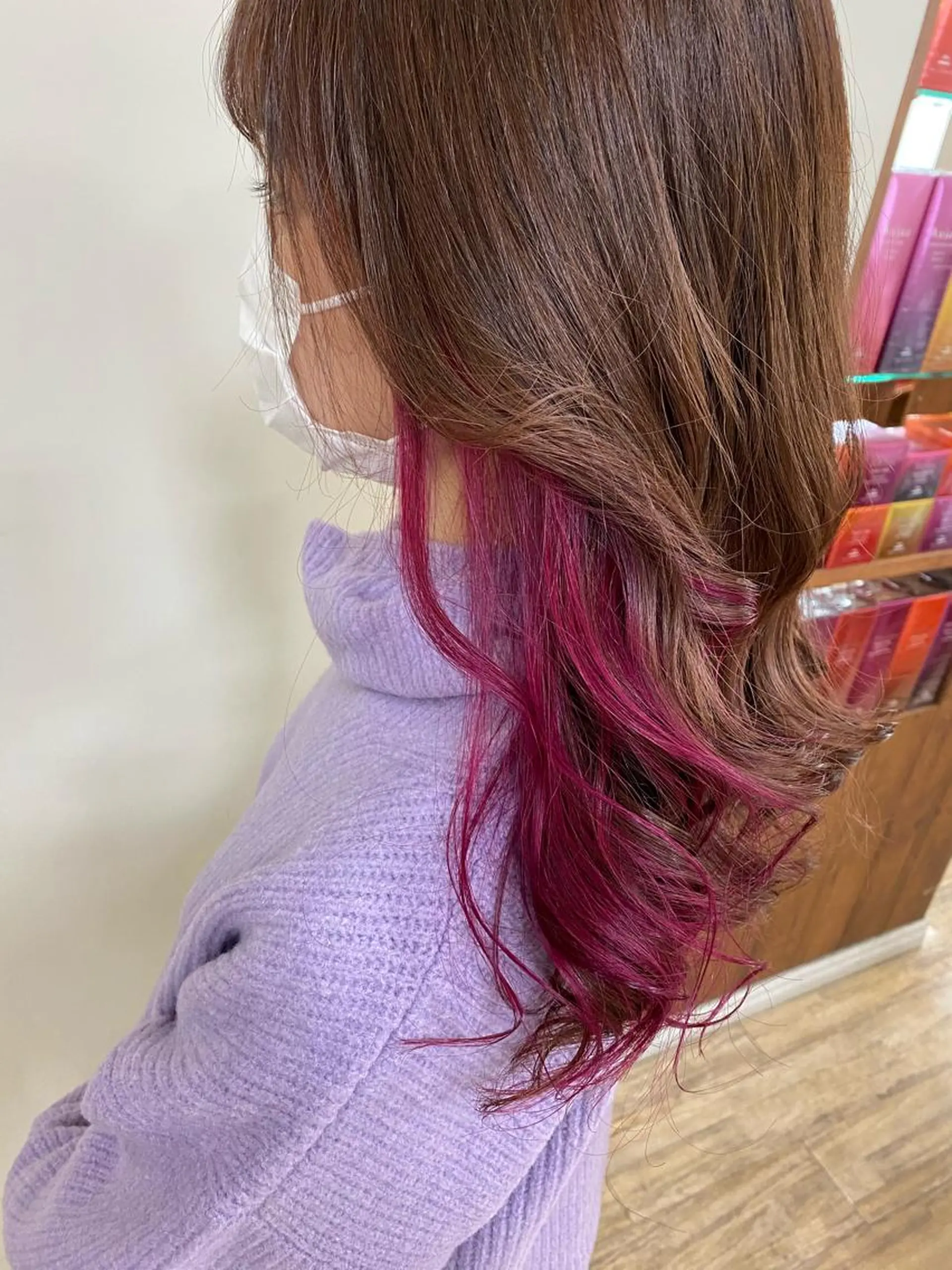 カラー SALOWIN栄 高須大貴のヘアスタイル