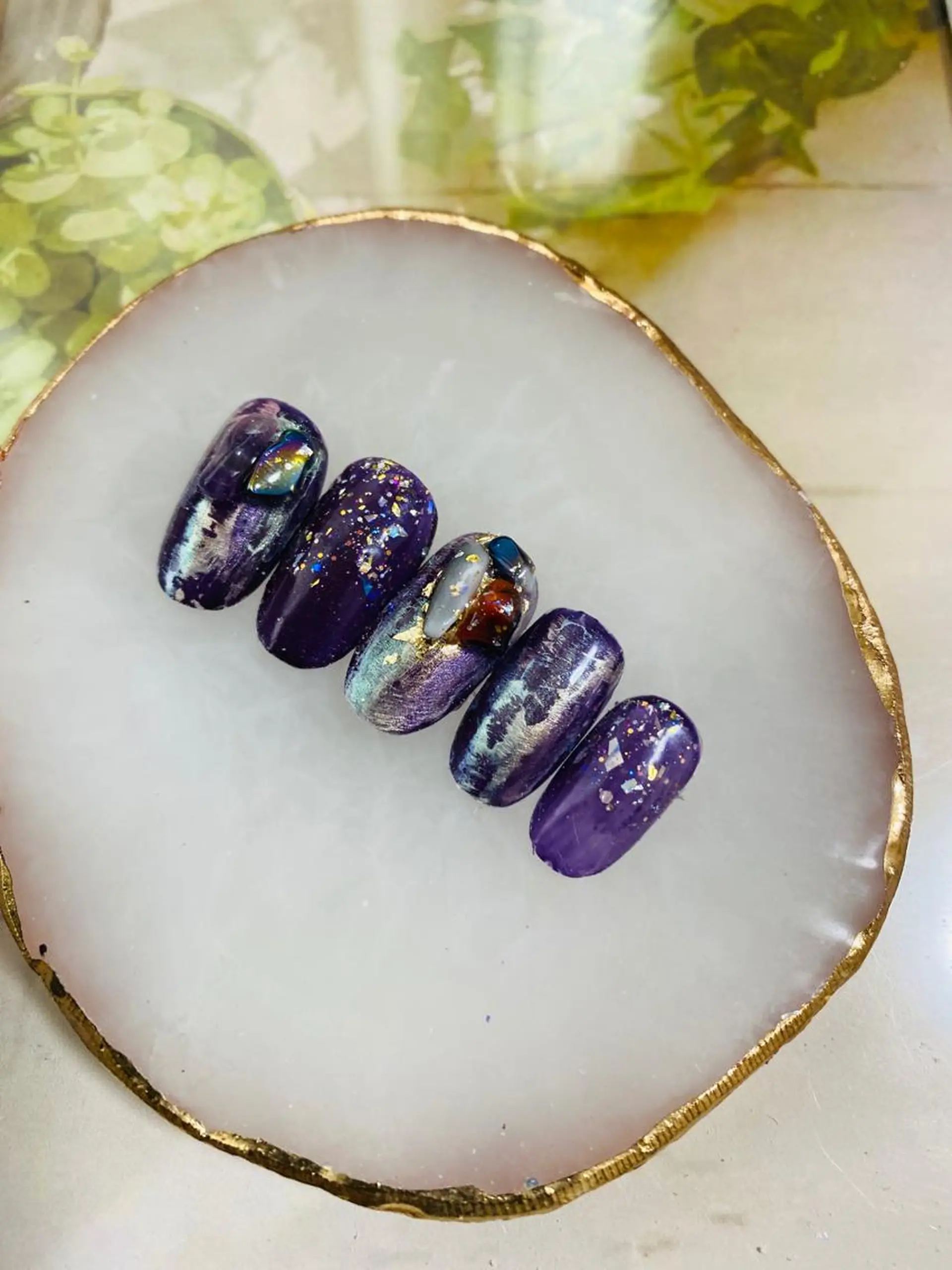 ネイル 自宅ネイルサロン ♦️nuance♦️のネイルデザイン