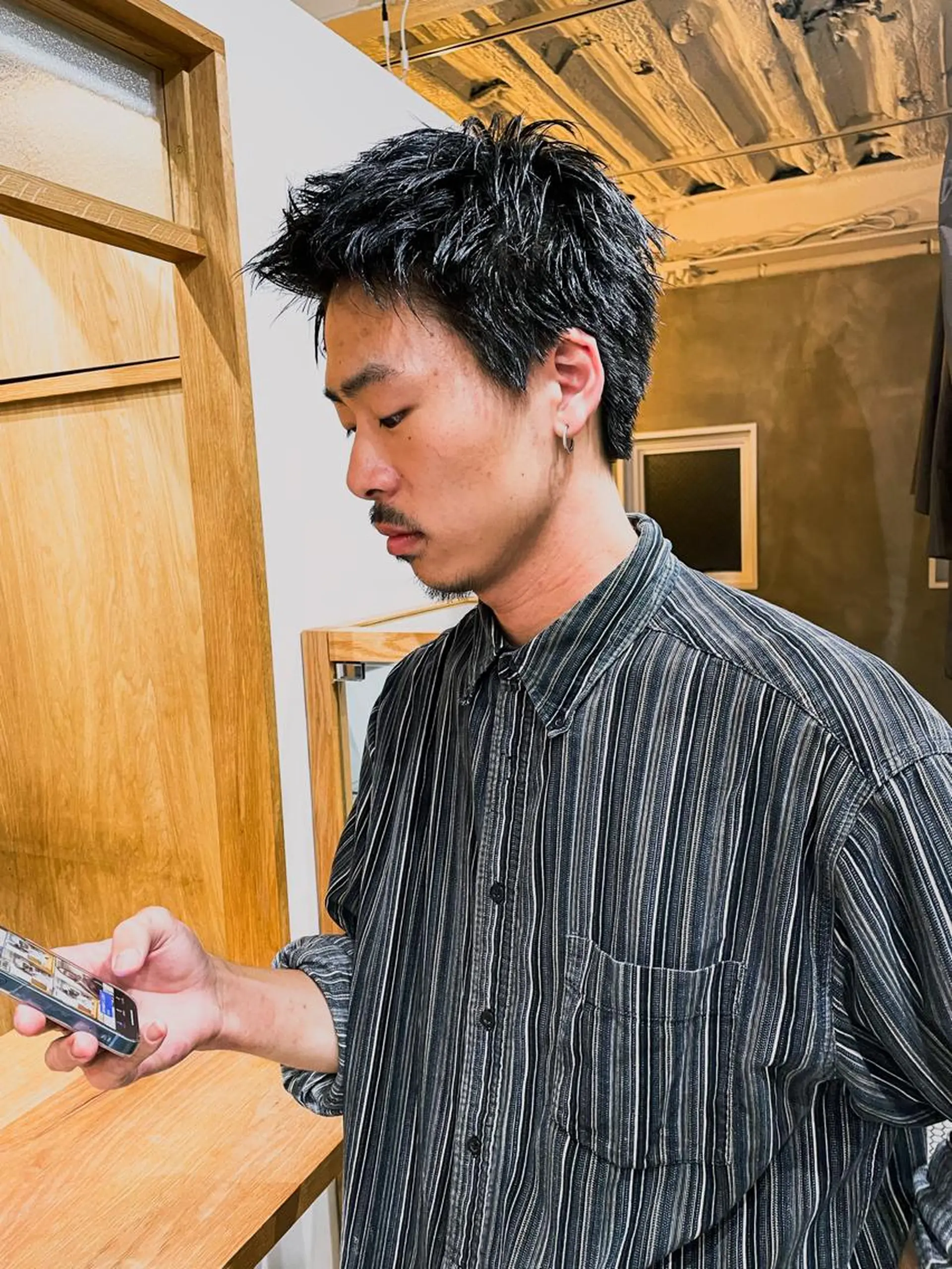 ショート メンズ ショートヘア 🌿ボブ パーマ高橋啓太🌿のヘアスタイル