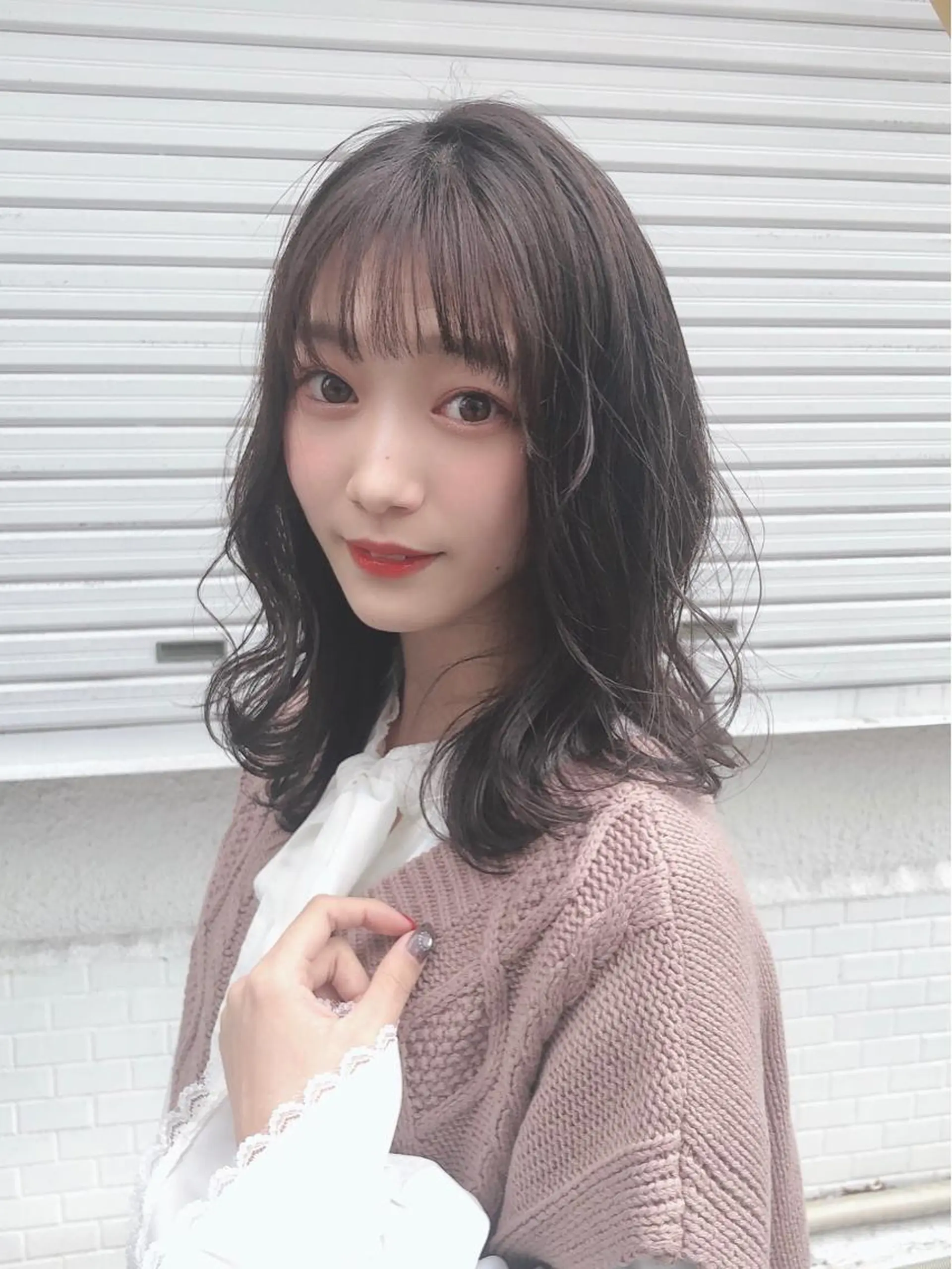 ミディアム カラー ✨うるツヤ髪質改善✨ 林 大樹のヘアスタイル