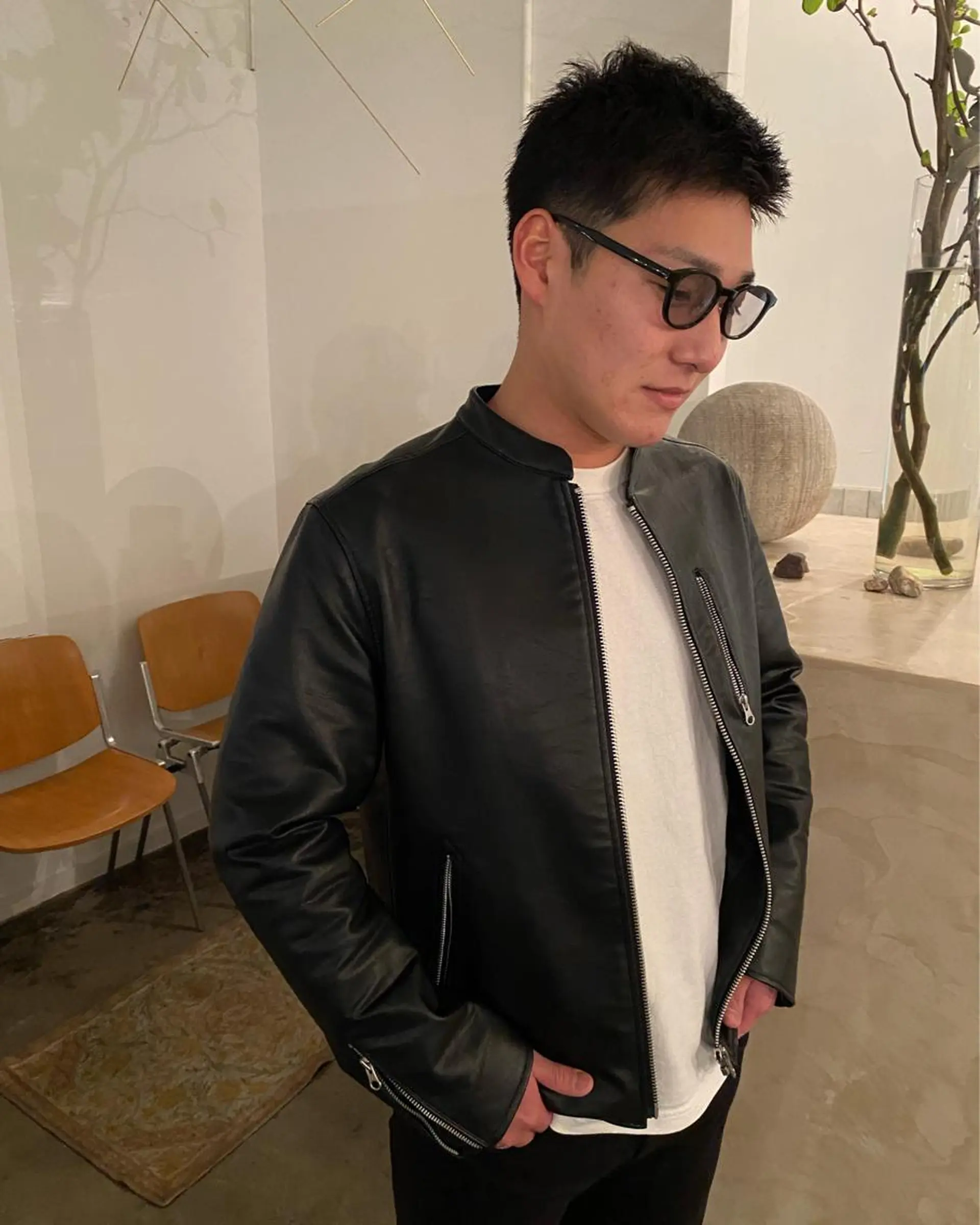 ショート メンズ 原 瑞希のヘアスタイル