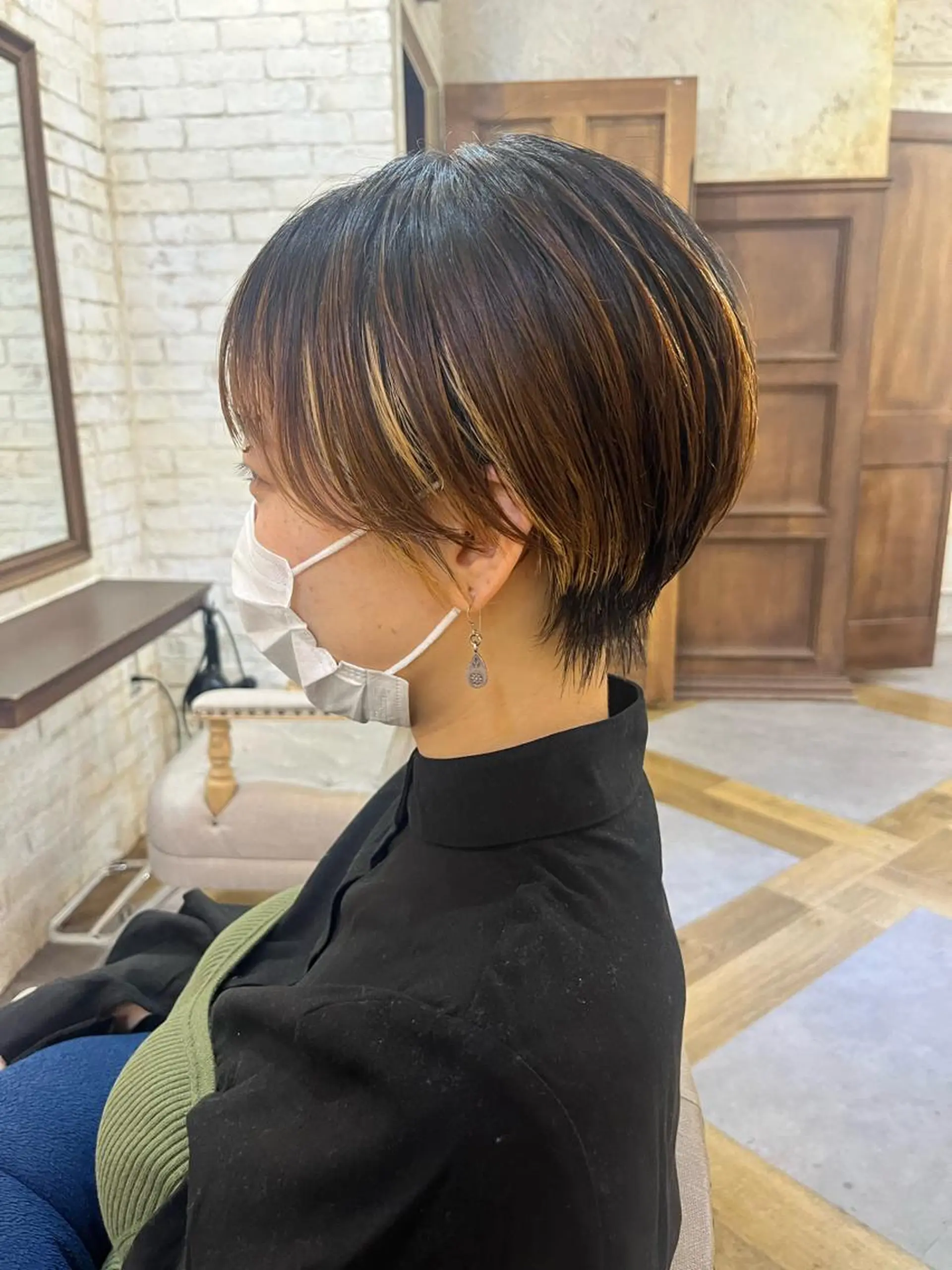 ショート Carina所属・セン北徒歩５分 キシタクのヘアスタイル