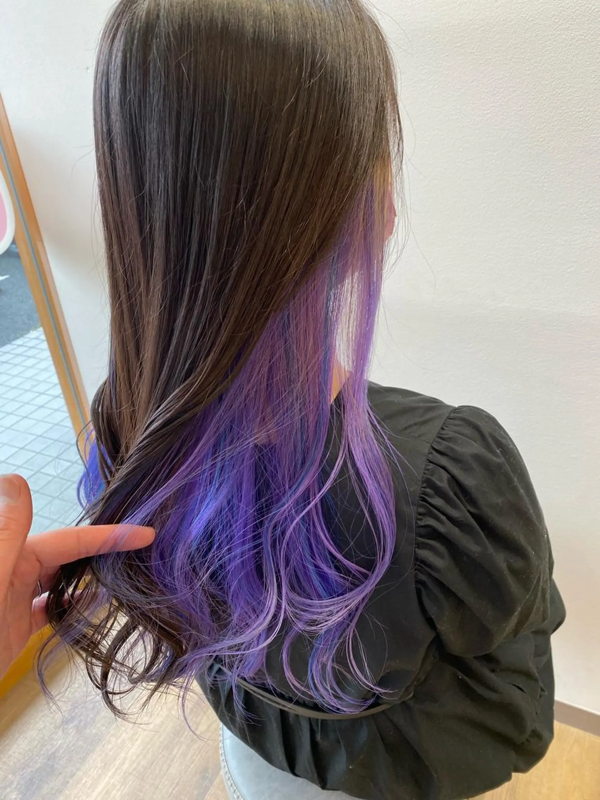 セミロング カラー ブリーチ ケアブリーチ インナーカラー ヘアカラー トリートメント 永沼龍生 ✨美髪特化✨のヘアスタイル