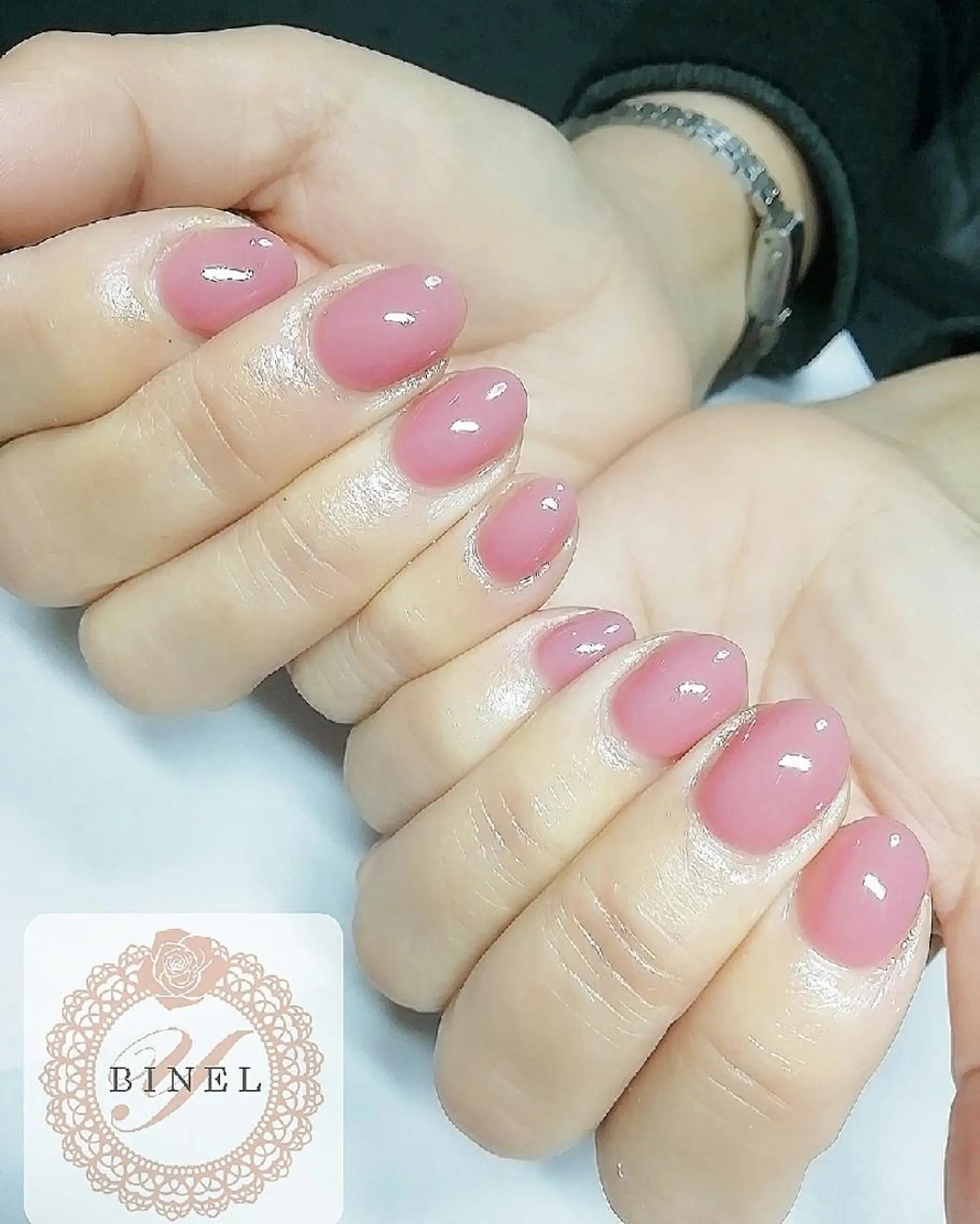 ネイル ワンカラーネイル ハンドネイル Nail Salon Y.BINELのネイルデザイン