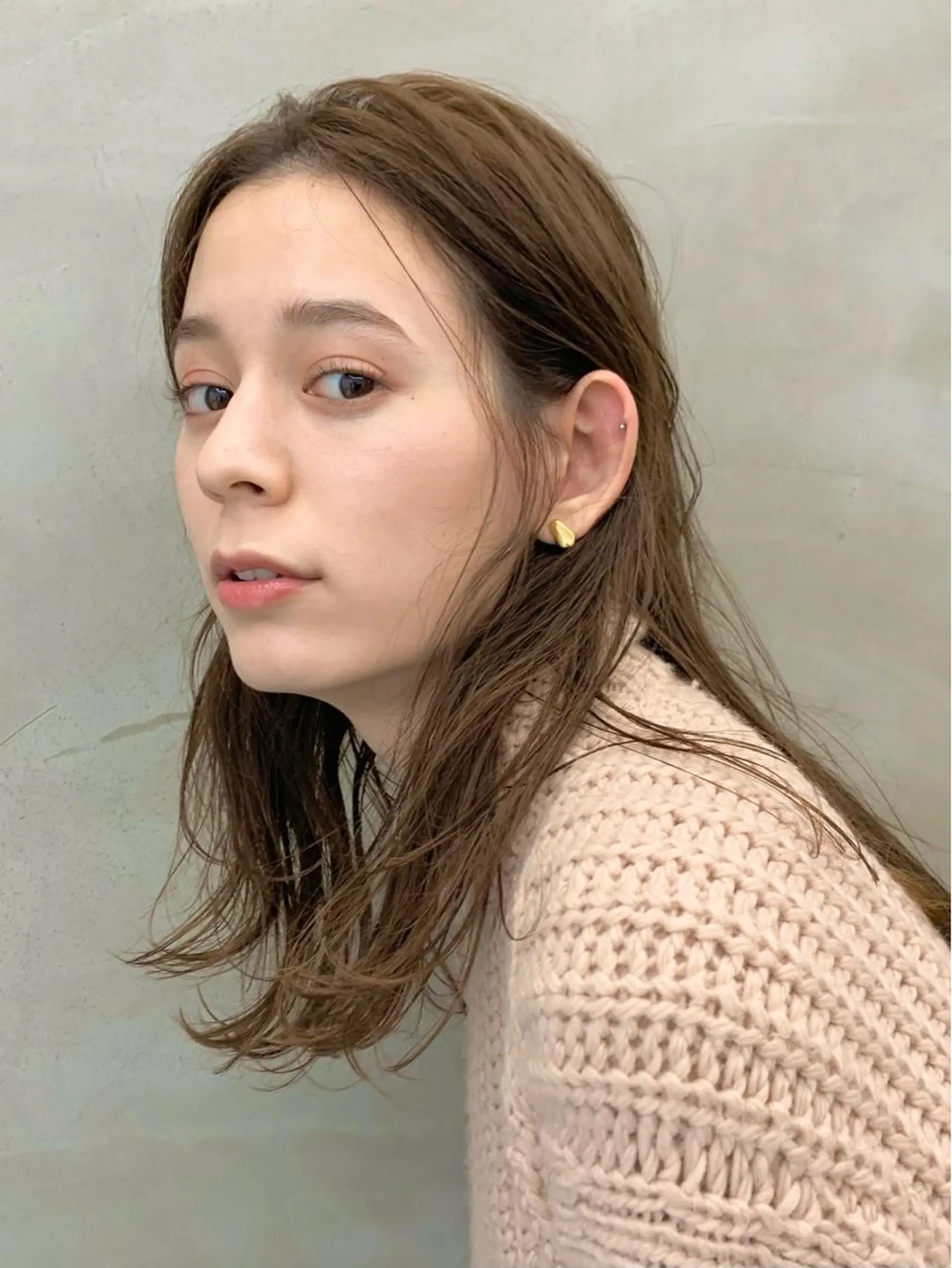 ミディアム カラー カット ヘアカラー トリートメント 🌿似合わせ透明感 カラー松本朋幸🌿のヘアスタイル