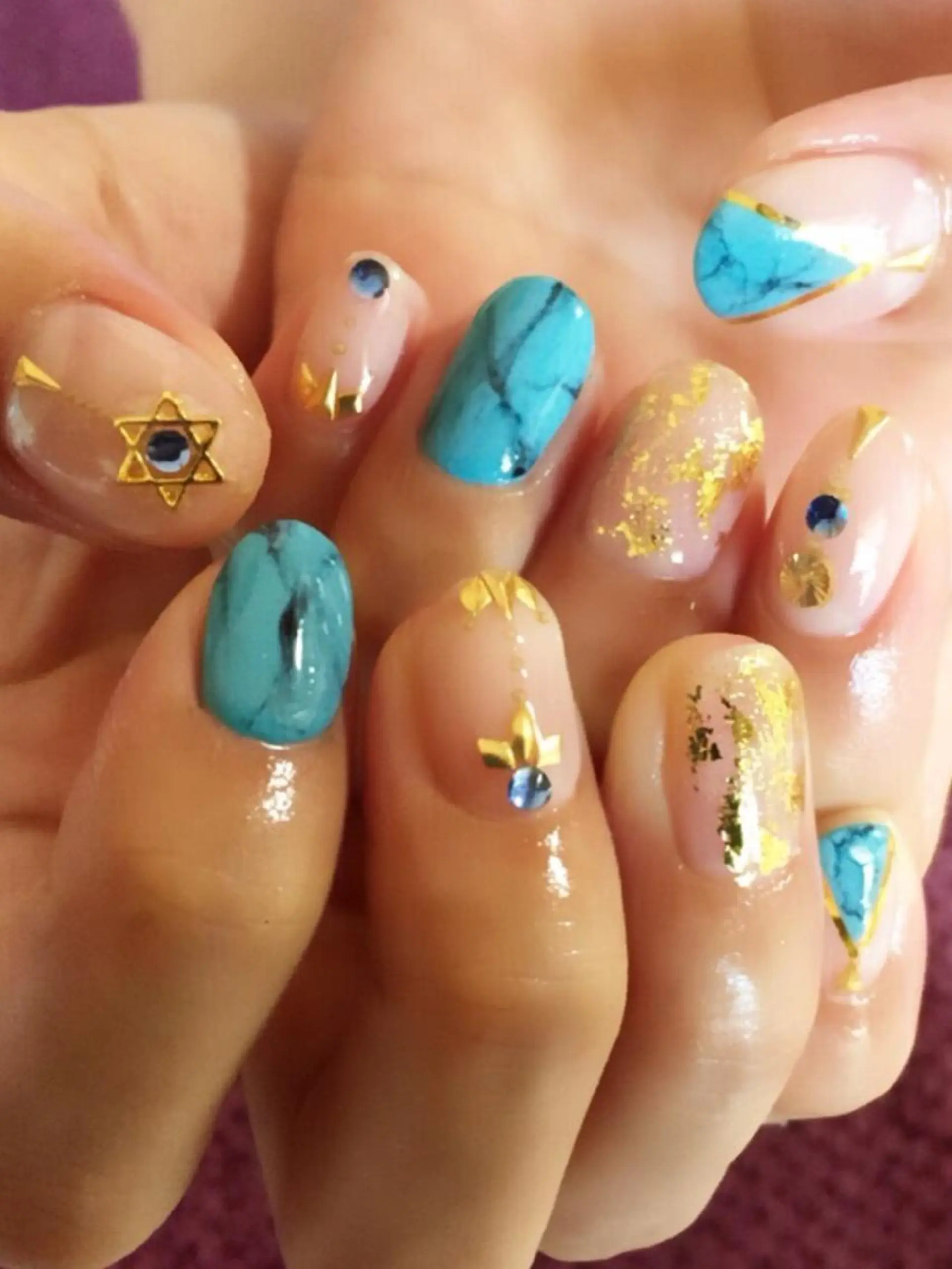 ネイル ツメトマツゲ .のネイルデザイン