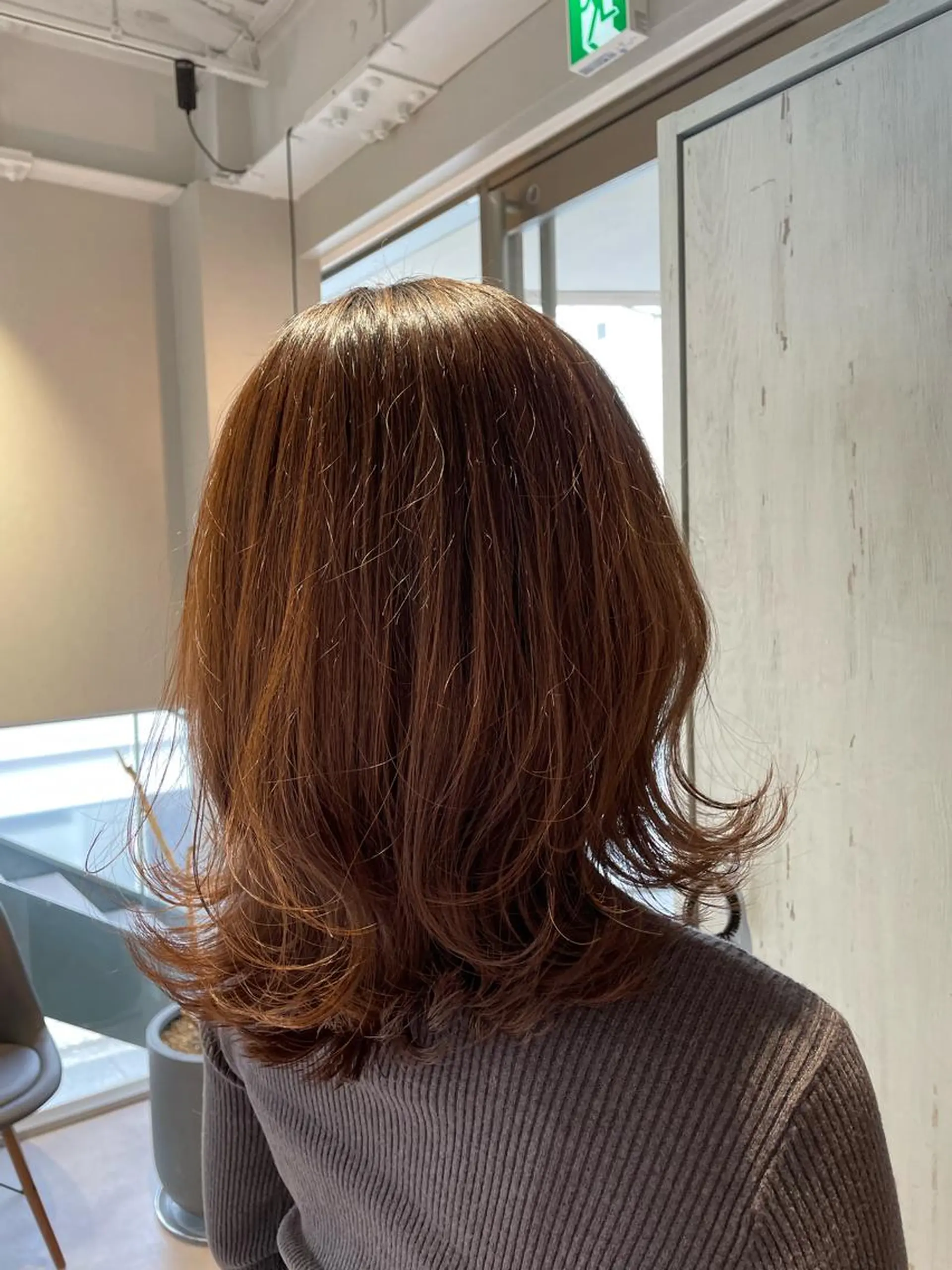 セミロング ボブ エギョモリ 外国人風カラー ハイライト 髪質改善 カット ヘアカラー トリートメント 韓国風/オシャレ /縮毛矯正/滝口琴未のヘアスタイル