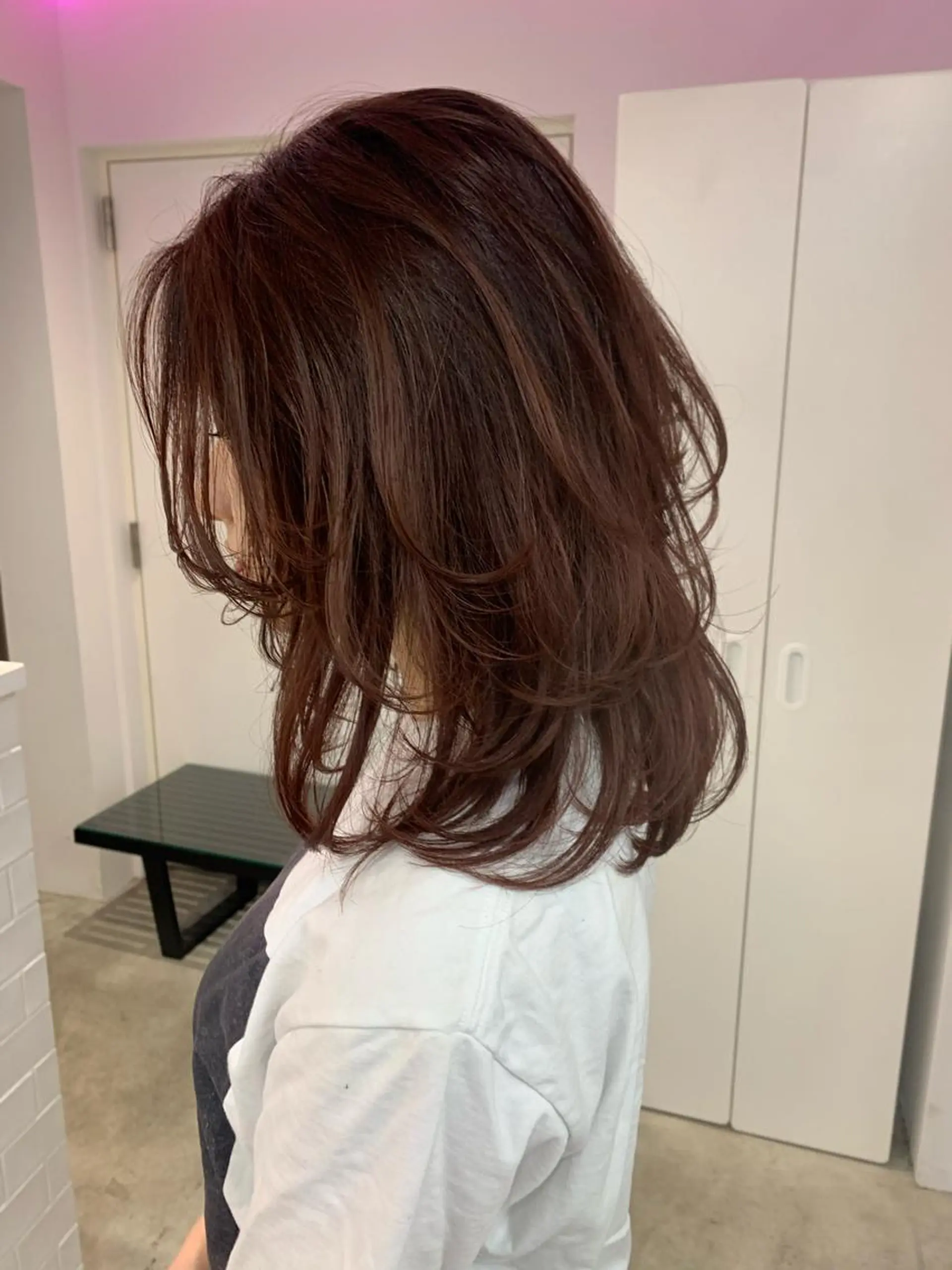 ミディアム 韓国風/髪質改善 赤み消し✨junkiのヘアスタイル