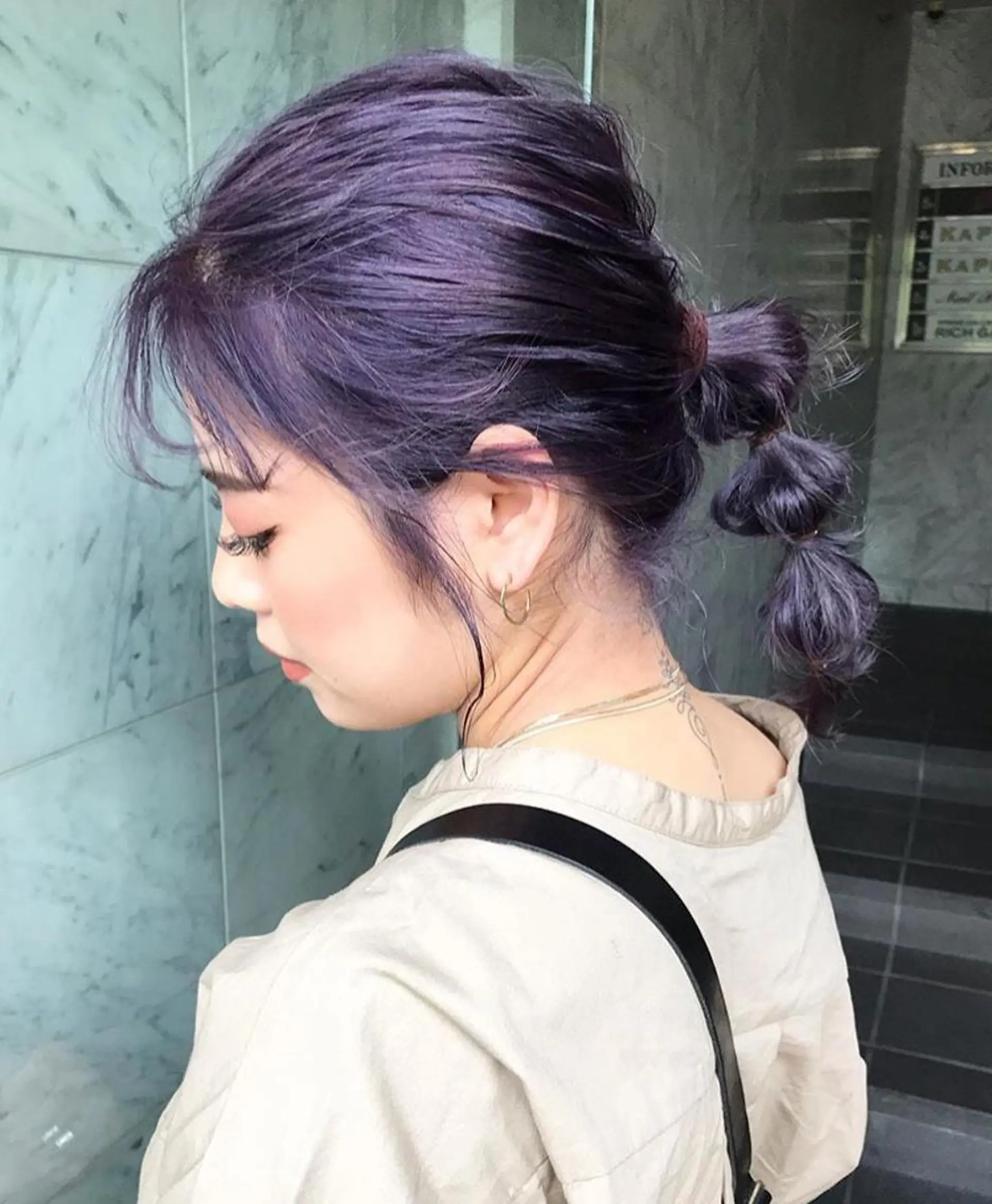 セミロング カラー 🧡色落ちまで2度綺 麗なカラー🧡ヨシキのヘアスタイル