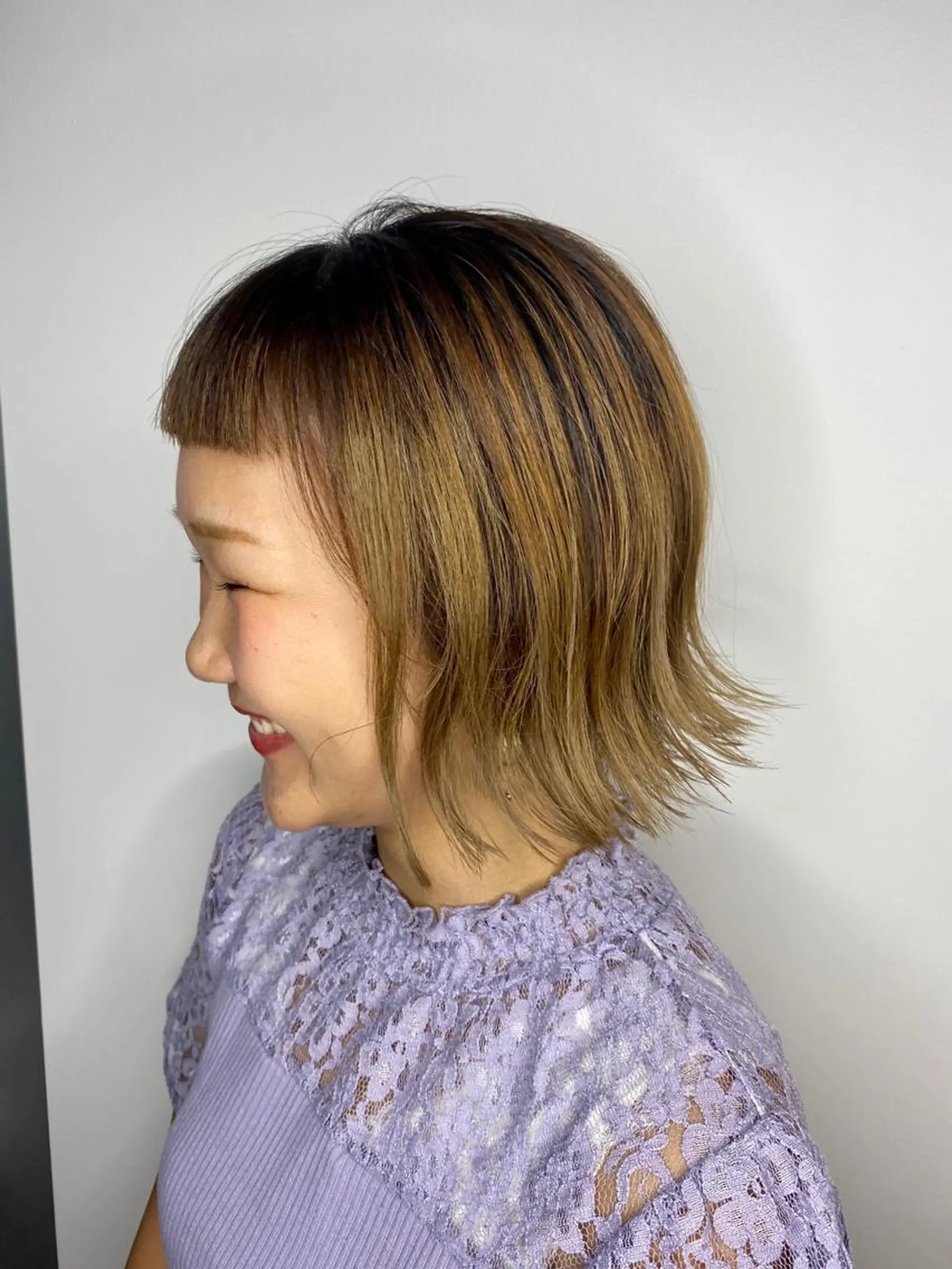 ショート カラー 韓国風・ブリーチなし ・あり後藤　一斗店長のヘアスタイル