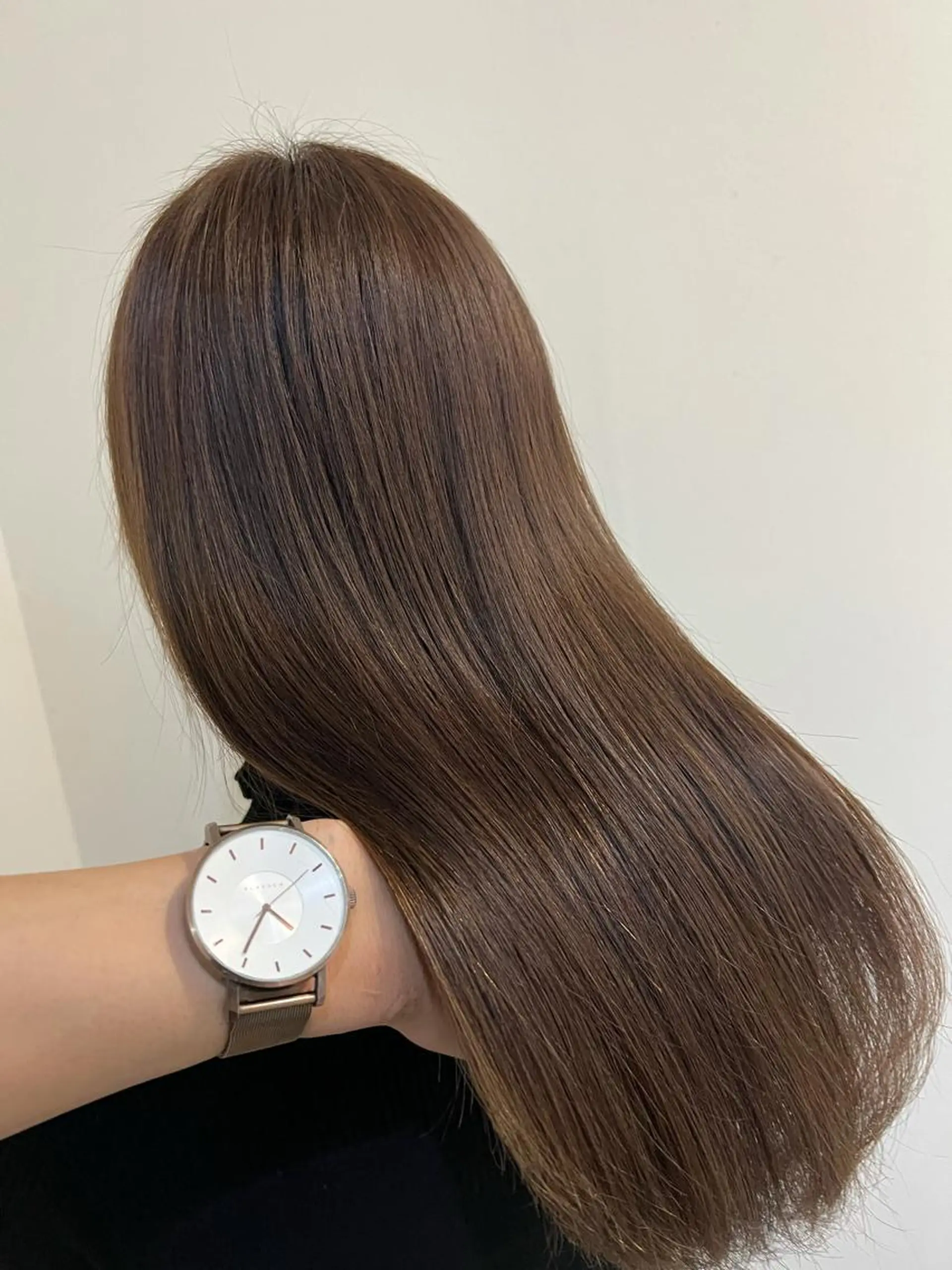 セミロング カラー 髪質改善 カット ヘアカラー トリートメント ヘアセット 髪質改善特化 🫧松野力也のヘアスタイル