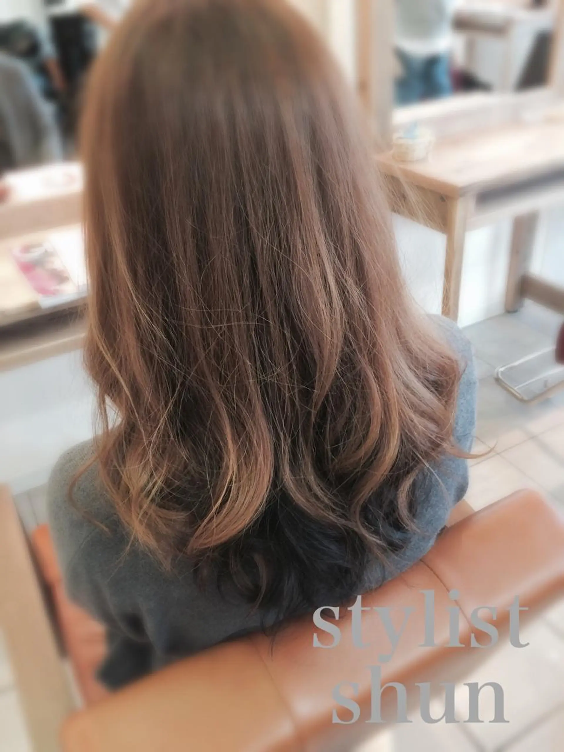 ミディアム セミロング ロング カラー インナーカラー LAGOM hair 《池袋》のヘアスタイル