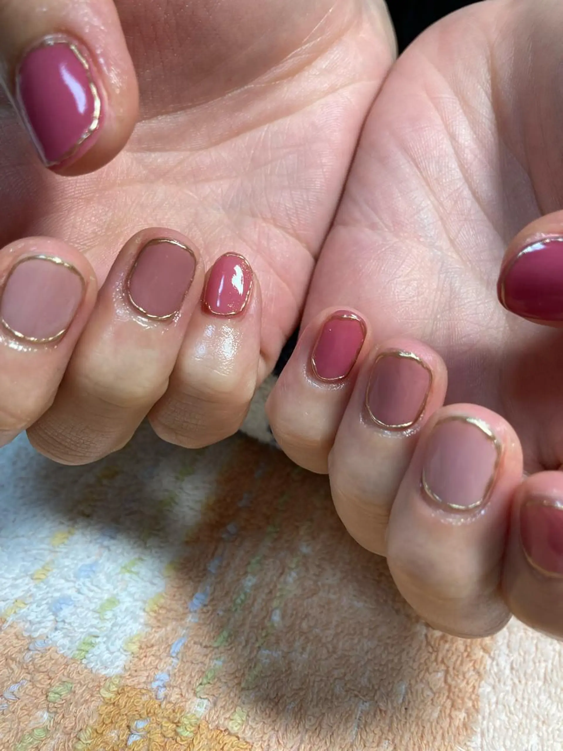 ネイル rukianail 新里のネイルデザイン