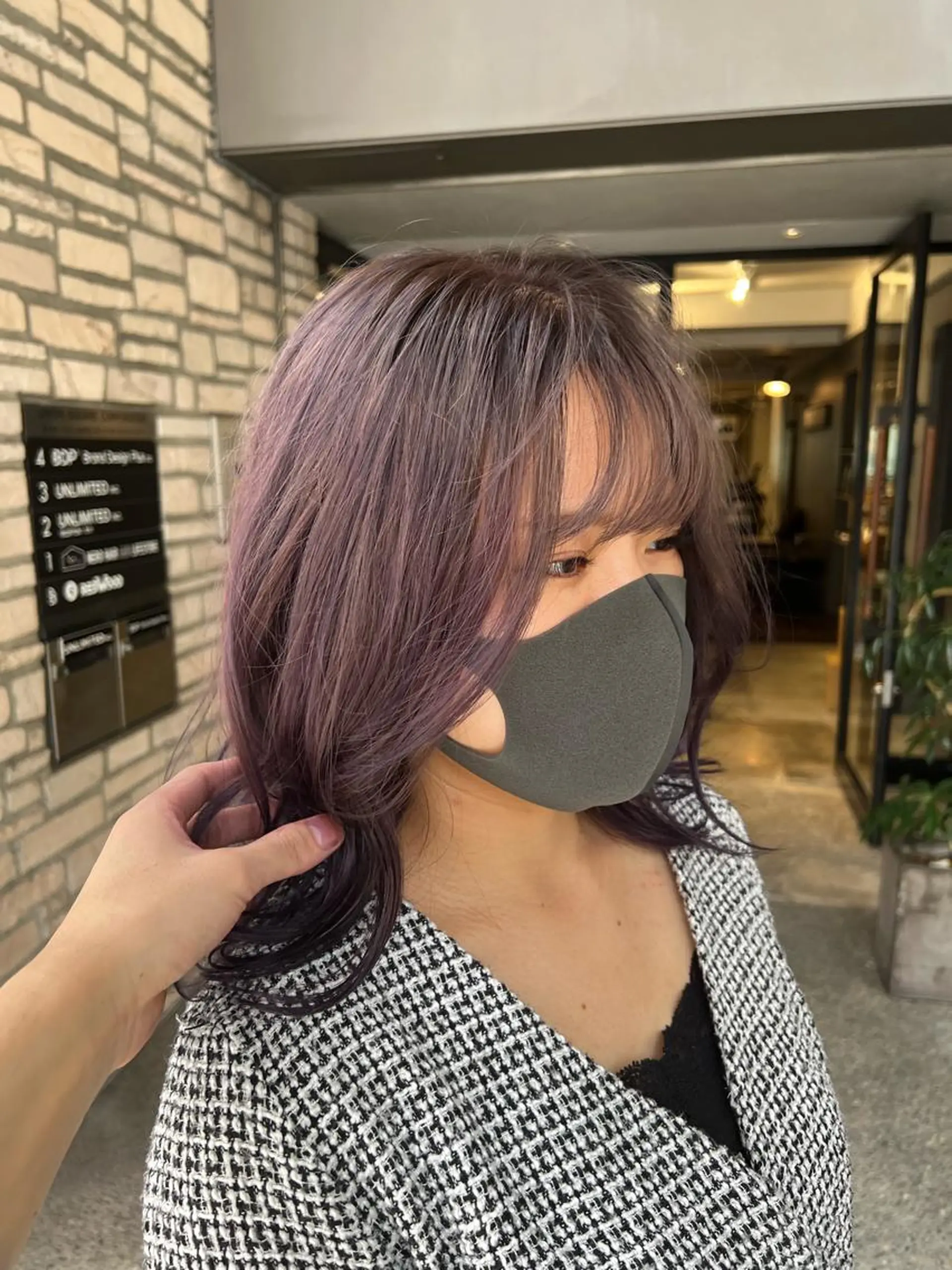 ロング カラー NERO 松井 隆人のヘアスタイル