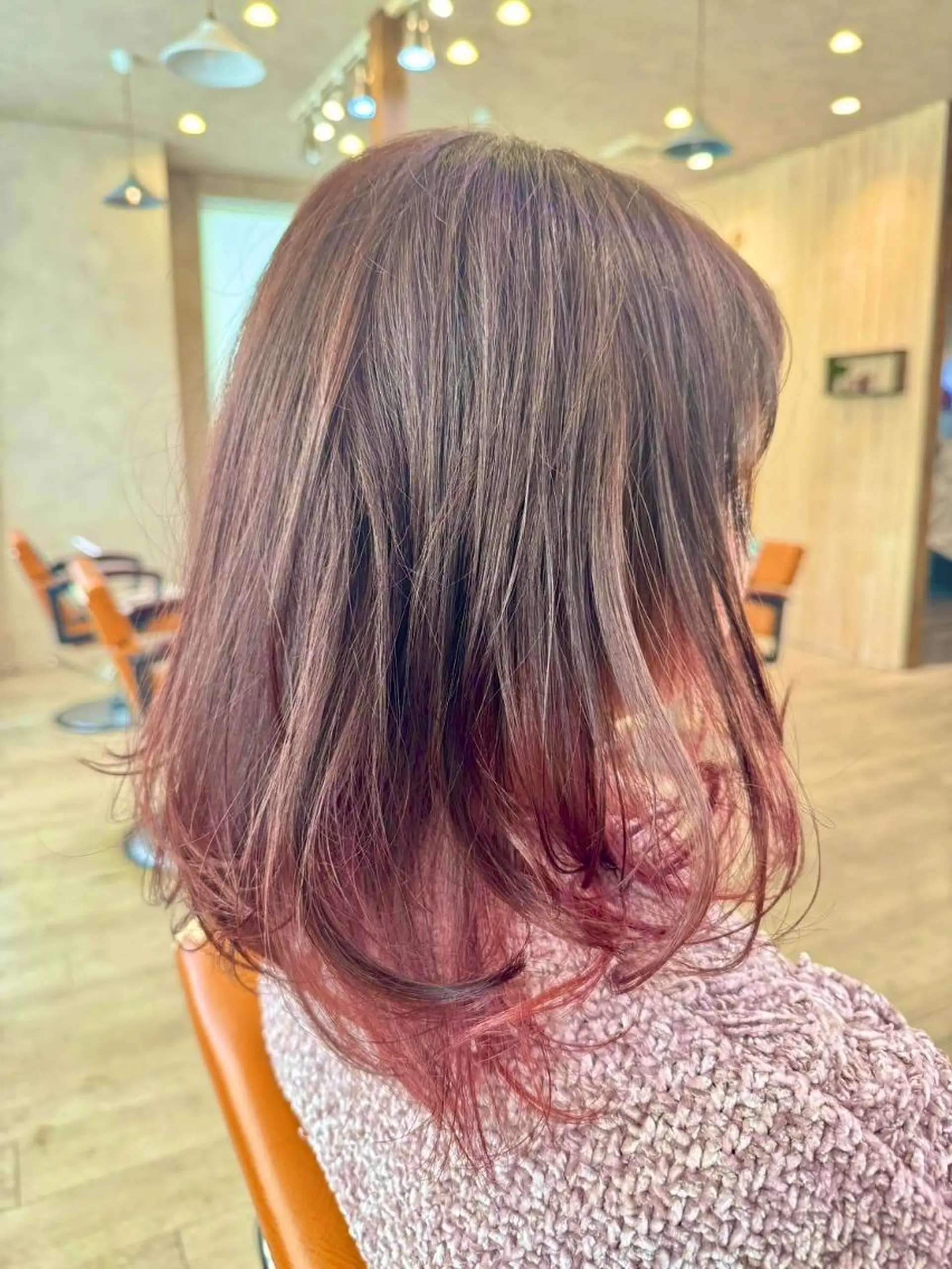 ミディアム カット ヘアカラー トリートメント 一宮駅3分/水野/ ショート/ボブのヘアスタイル