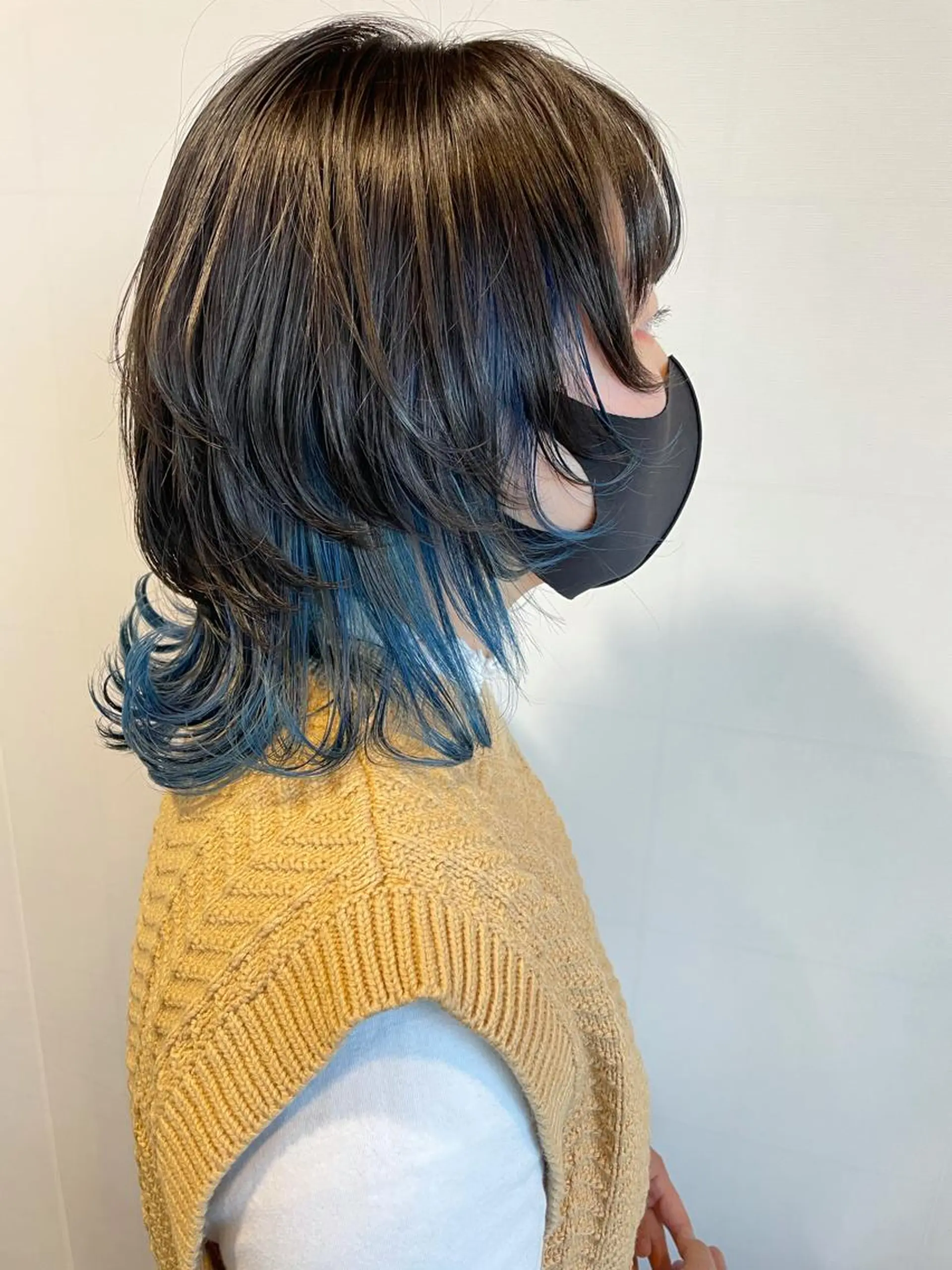 ミディアム カラー カット ヘアカラー メンズスタイル /メンズパーマ/須藤のヘアスタイル