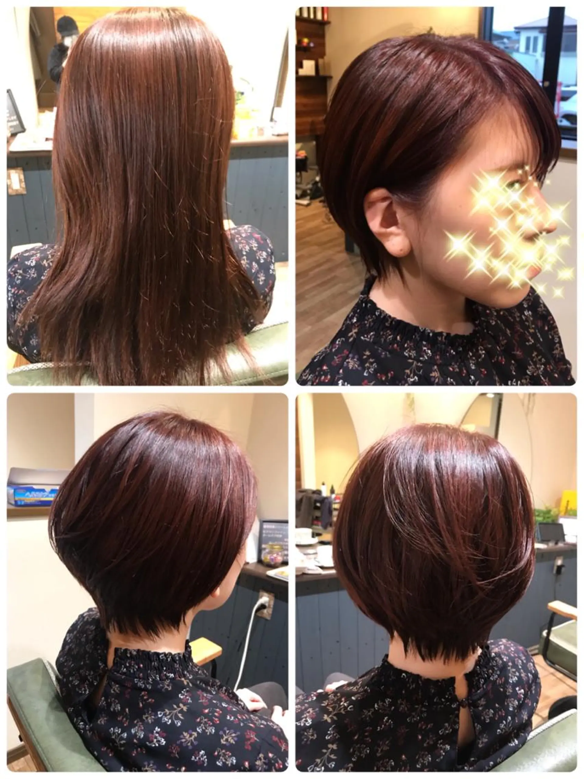 ショート カラー Ray hair 春日部のヘアスタイル