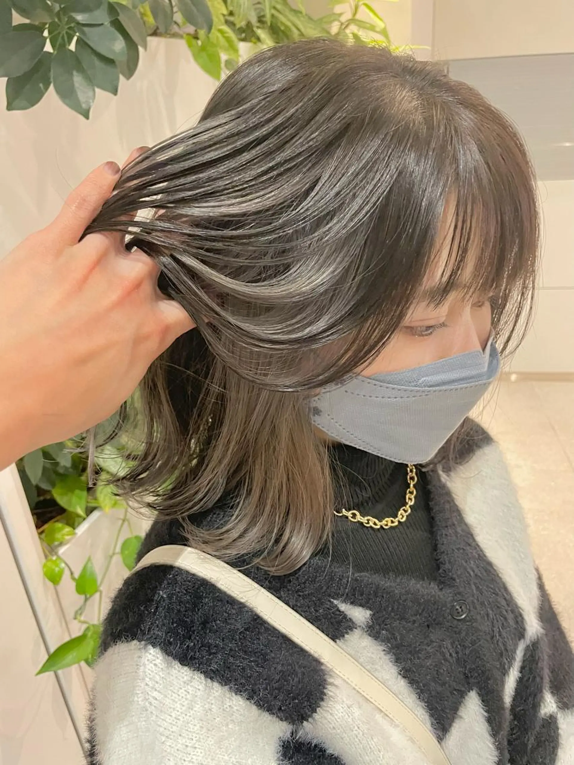 ショート ヘアカラー 東北No.1完全個室 💐梶谷社長のヘアスタイル