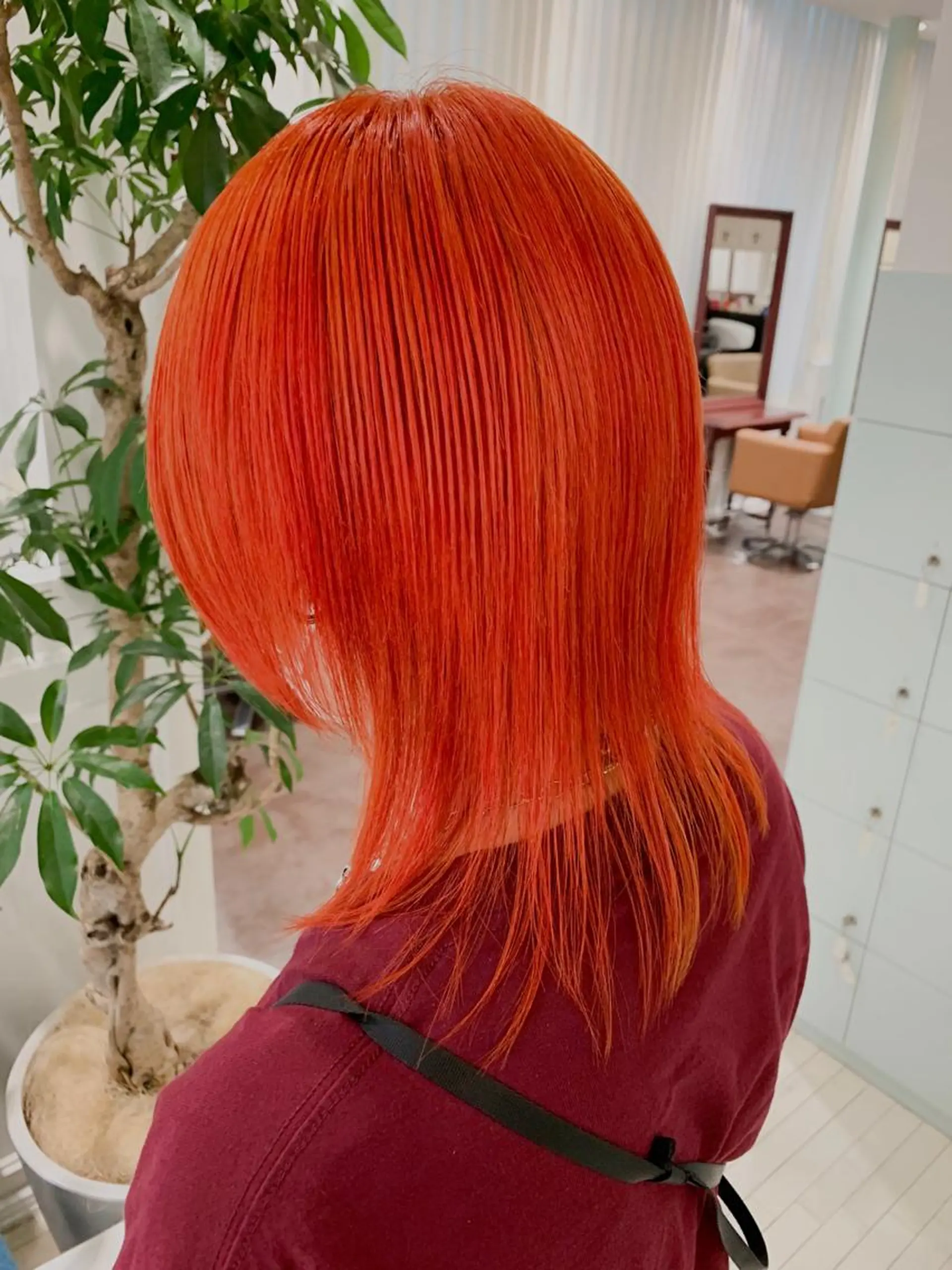 ミディアム カット ヘアカラー トリートメント 🍀ケアブリーチ カラー🍀坂井のヘアスタイル