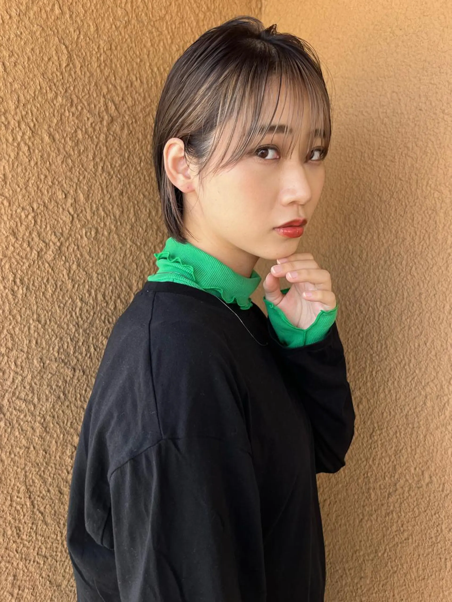 ショート カット ヘアカラー トリートメント BLENDby happiness所属・KAORU/絹髪 /髪質改善/奈良のヘアスタイル