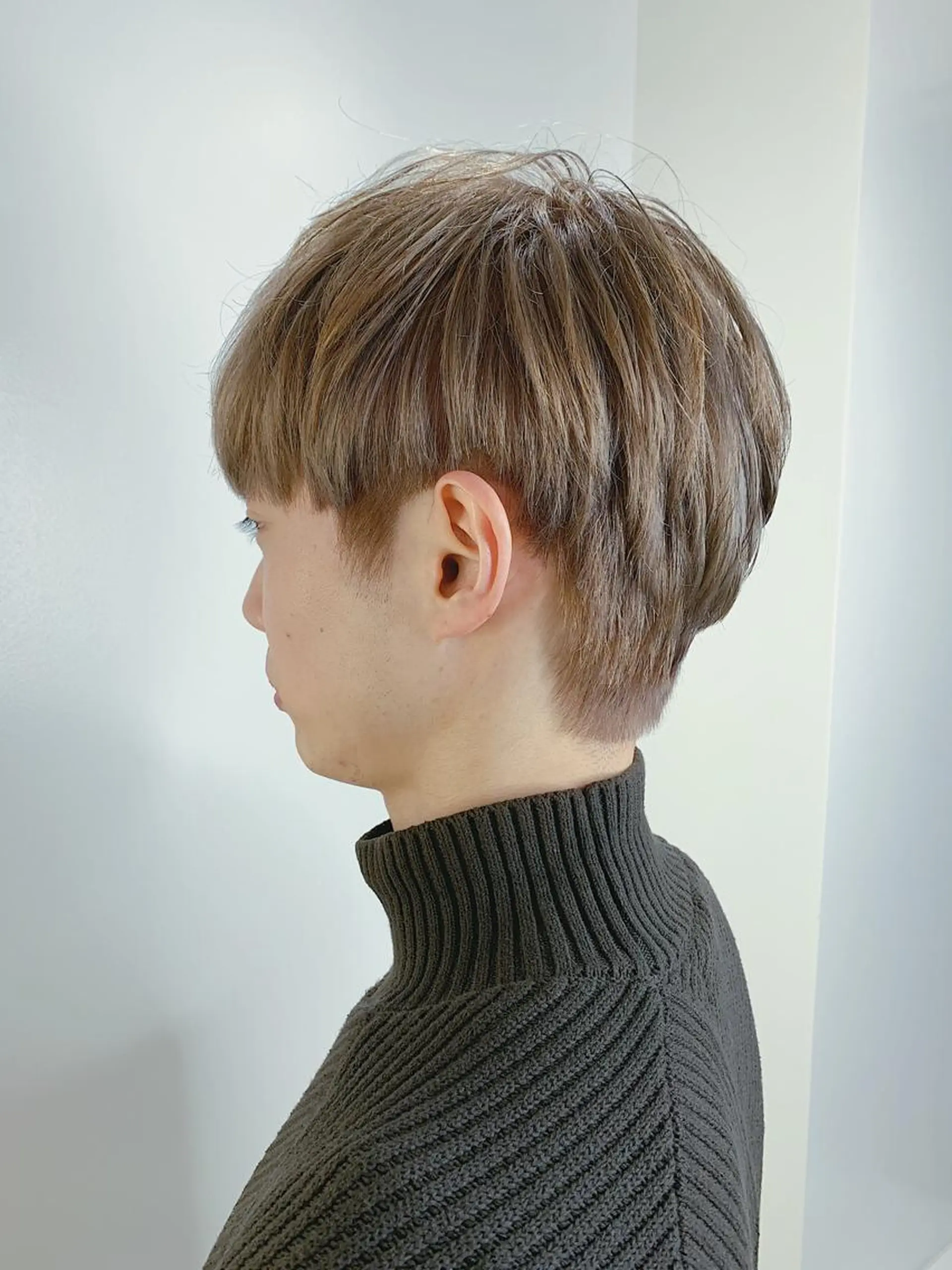 ショート カラー ヘアアレンジ メンズ メンズハイライト メンズパーマ アディクシーカラー ベージュカラー グレージュ カット ヘアカラー トリートメント ヘッドスパ ヘアセット レイヤーカット/艶髪 🎀笠原 優花🎀のヘアスタイル