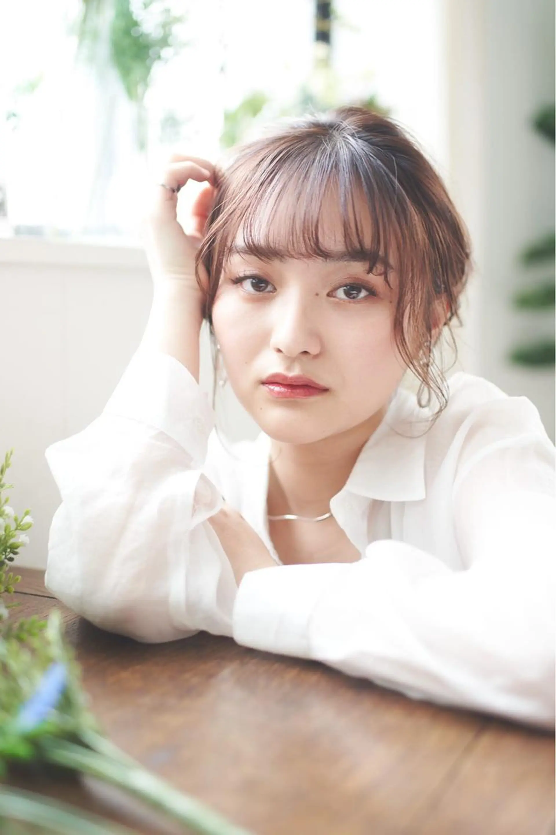 ミディアム 【髪質改善】 梅田　聡のヘアスタイル